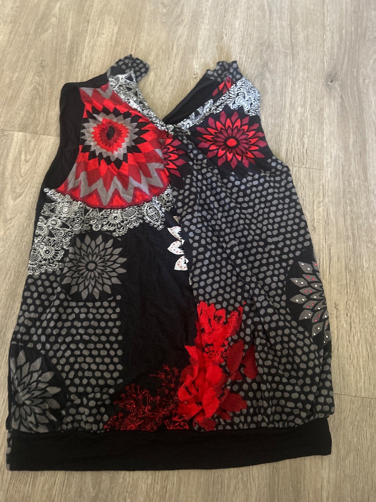 Desigual patterned sleeveless top - photo 2