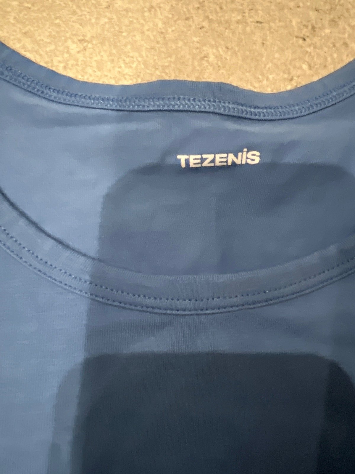 Blue cotton tank top, photo 2