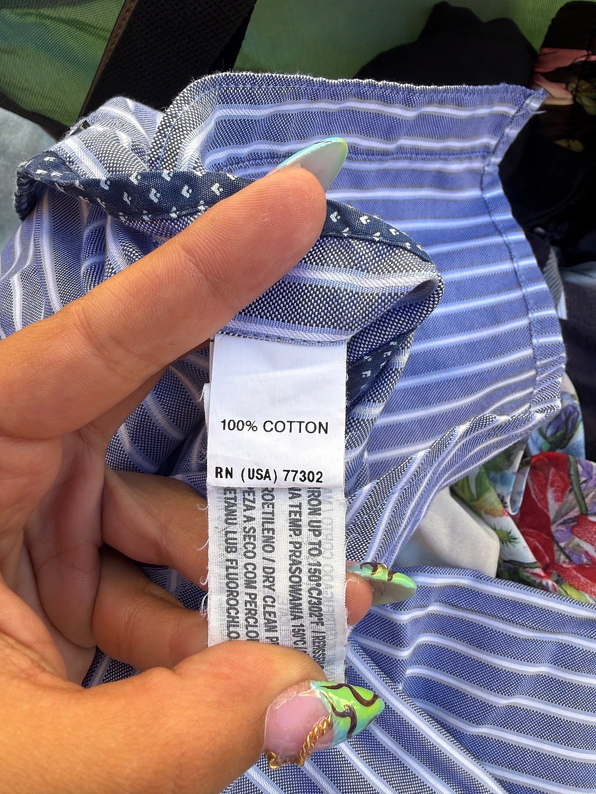 Zara Man Striped Cotton Shirt, photo 5