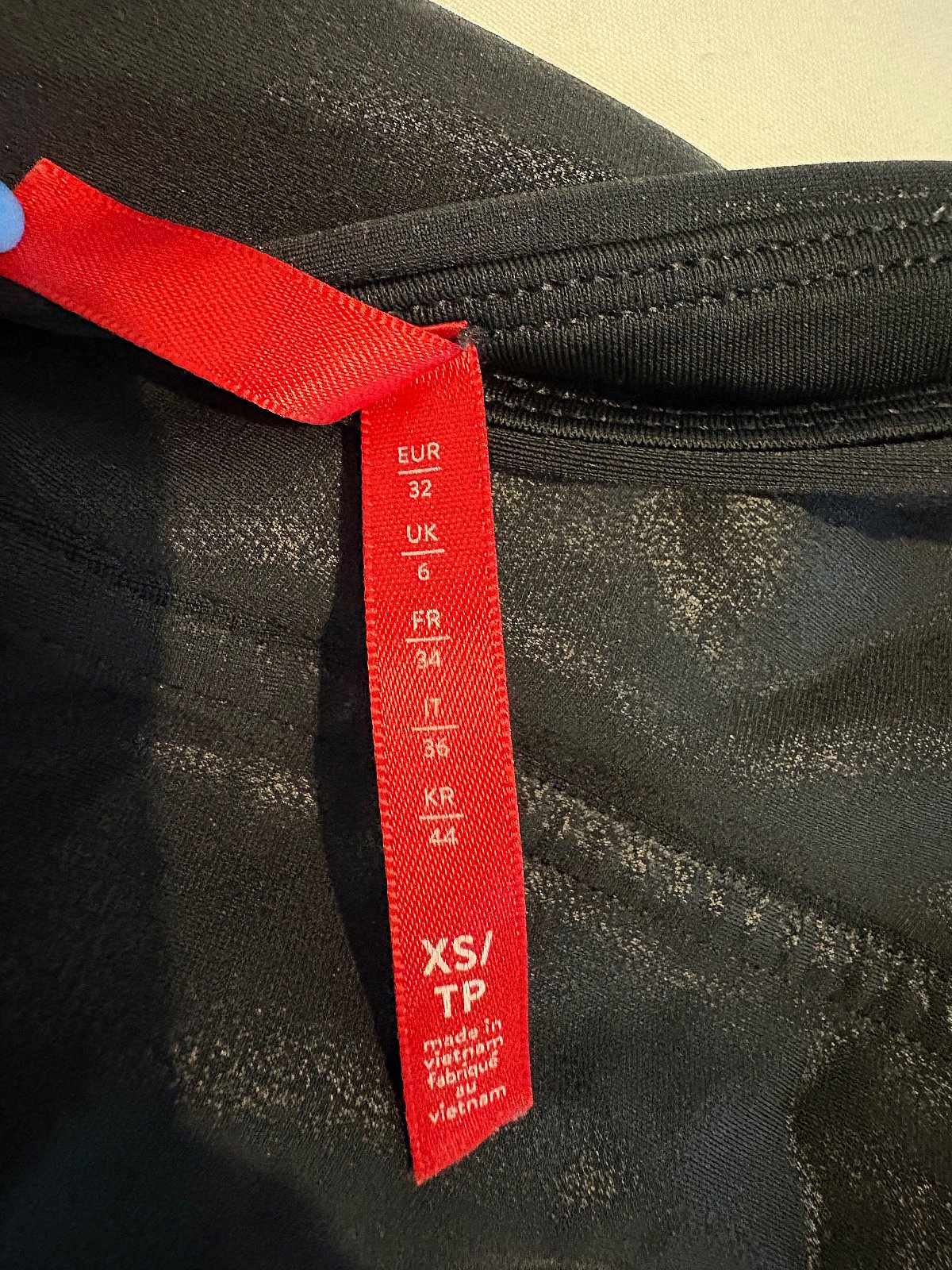 Spanx Black Metallic Leggings, photo 4