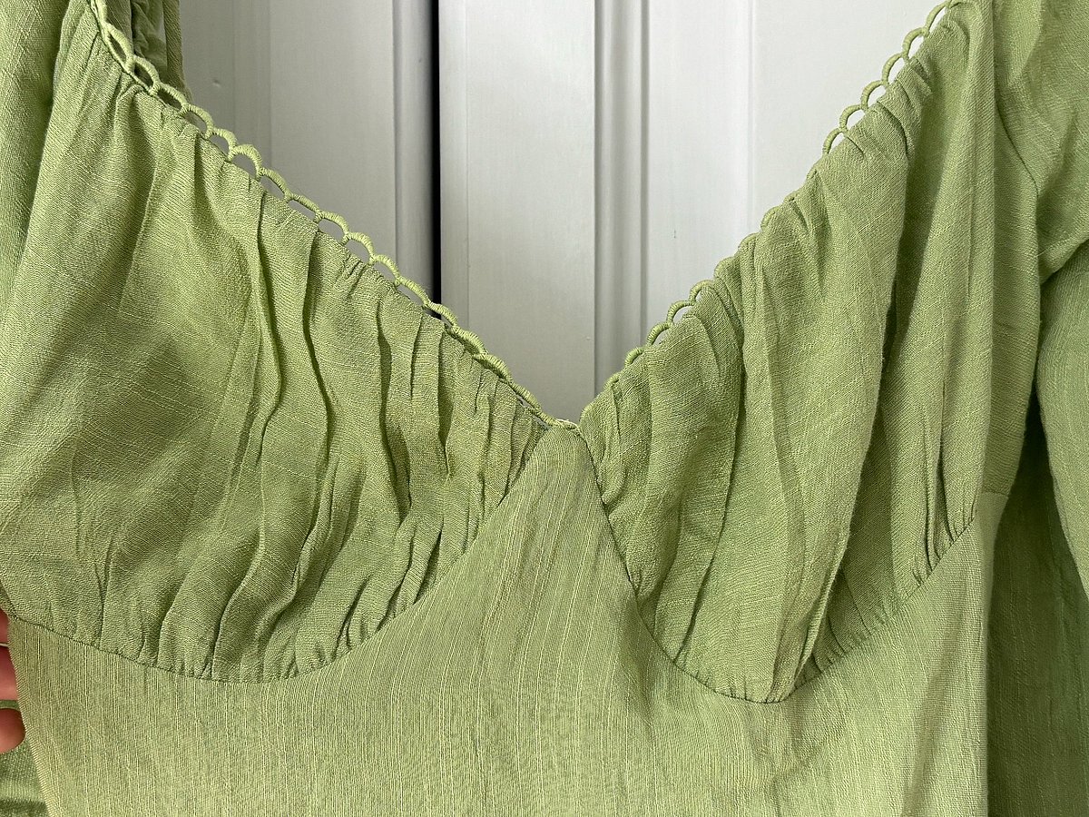 Princess Polly Green Flowy Open-Back Dress 💚 , photo 5