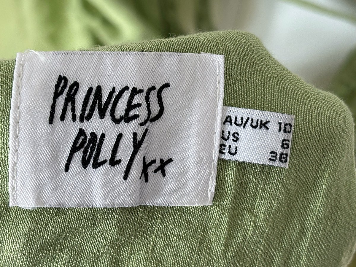 Princess Polly Green Flowy Open-Back Dress 💚 , photo 7