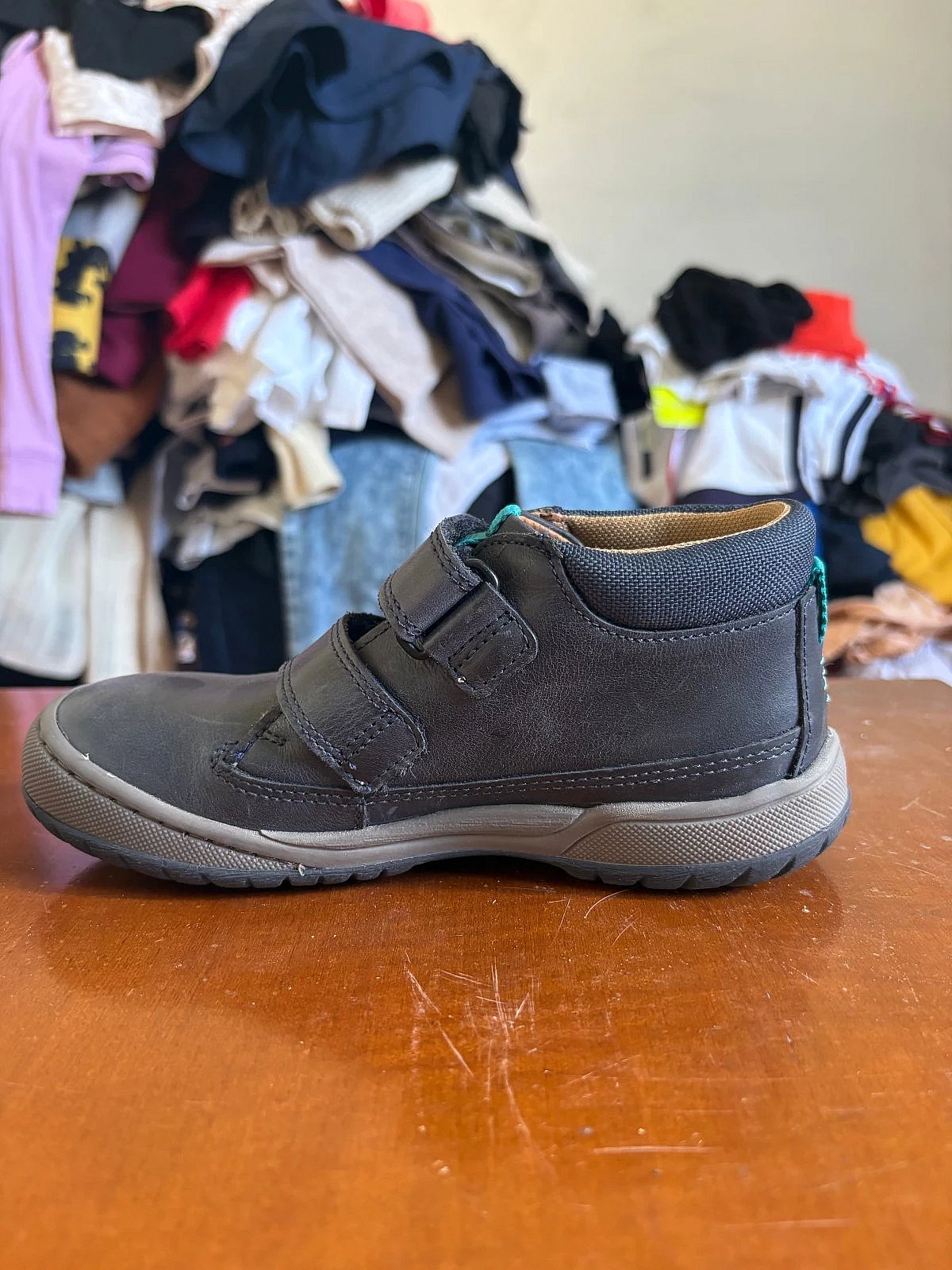 Start-rite navy leather boys shoes, photo 2