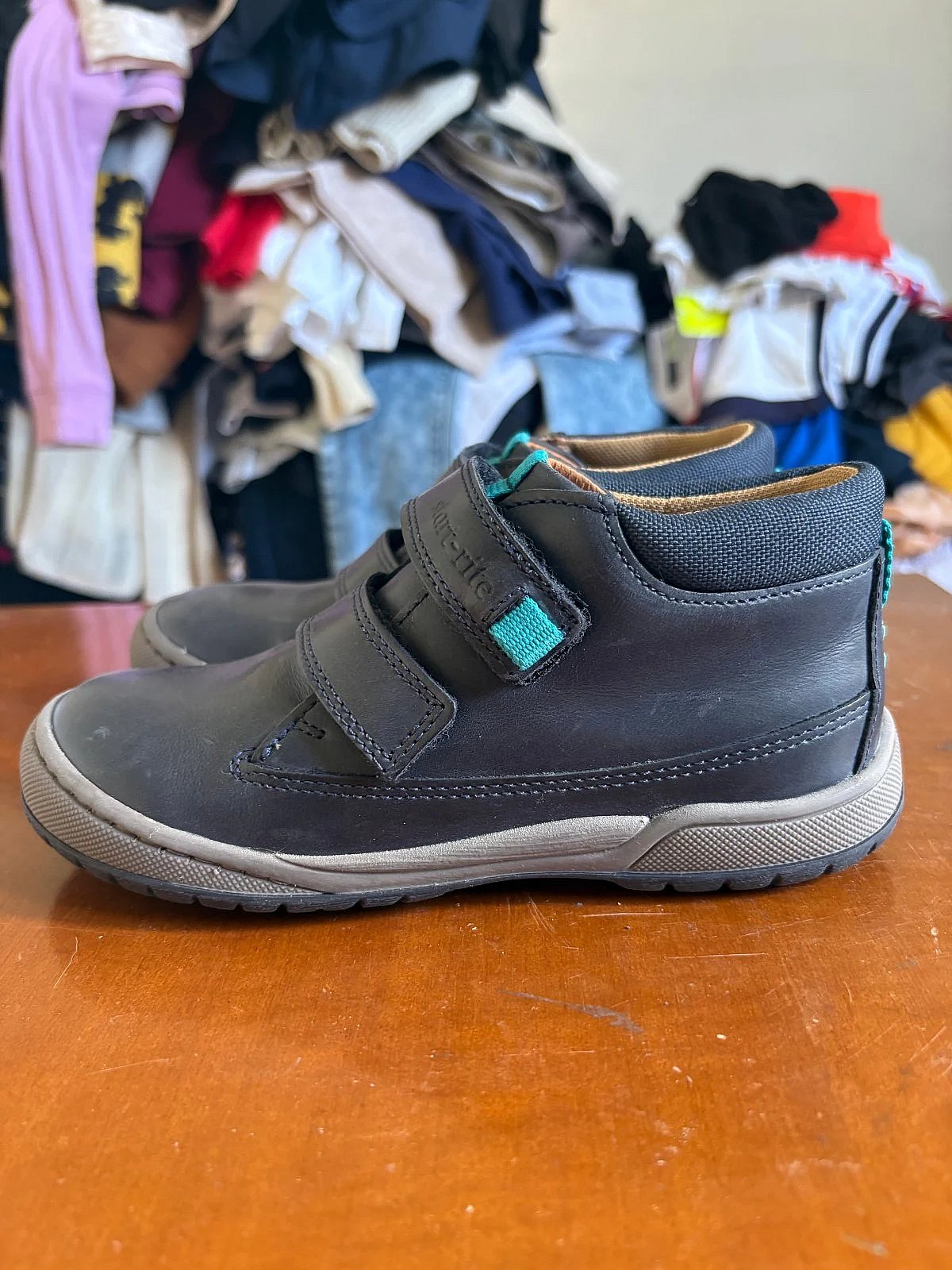 Start-rite navy leather boys shoes, photo 3
