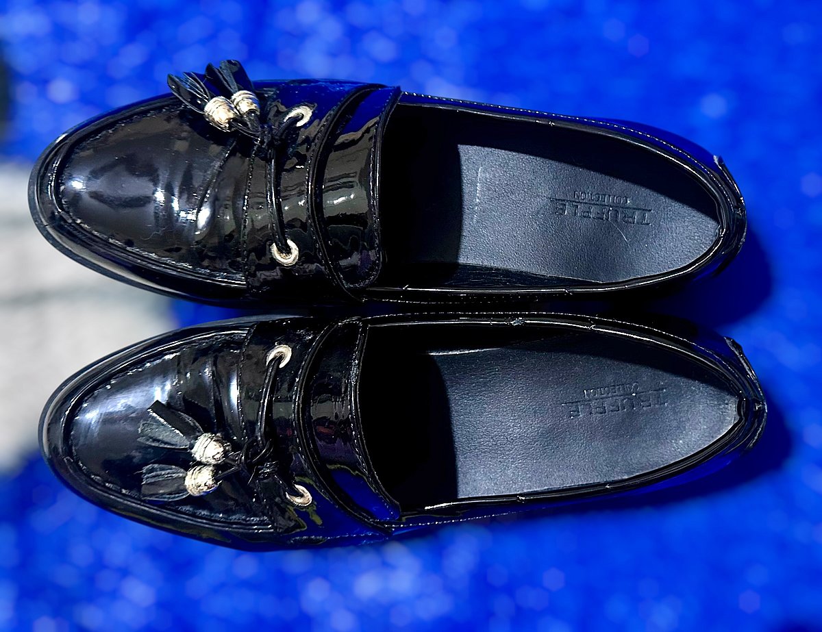 Asos Black Patent Tassel Loafers, photo 3