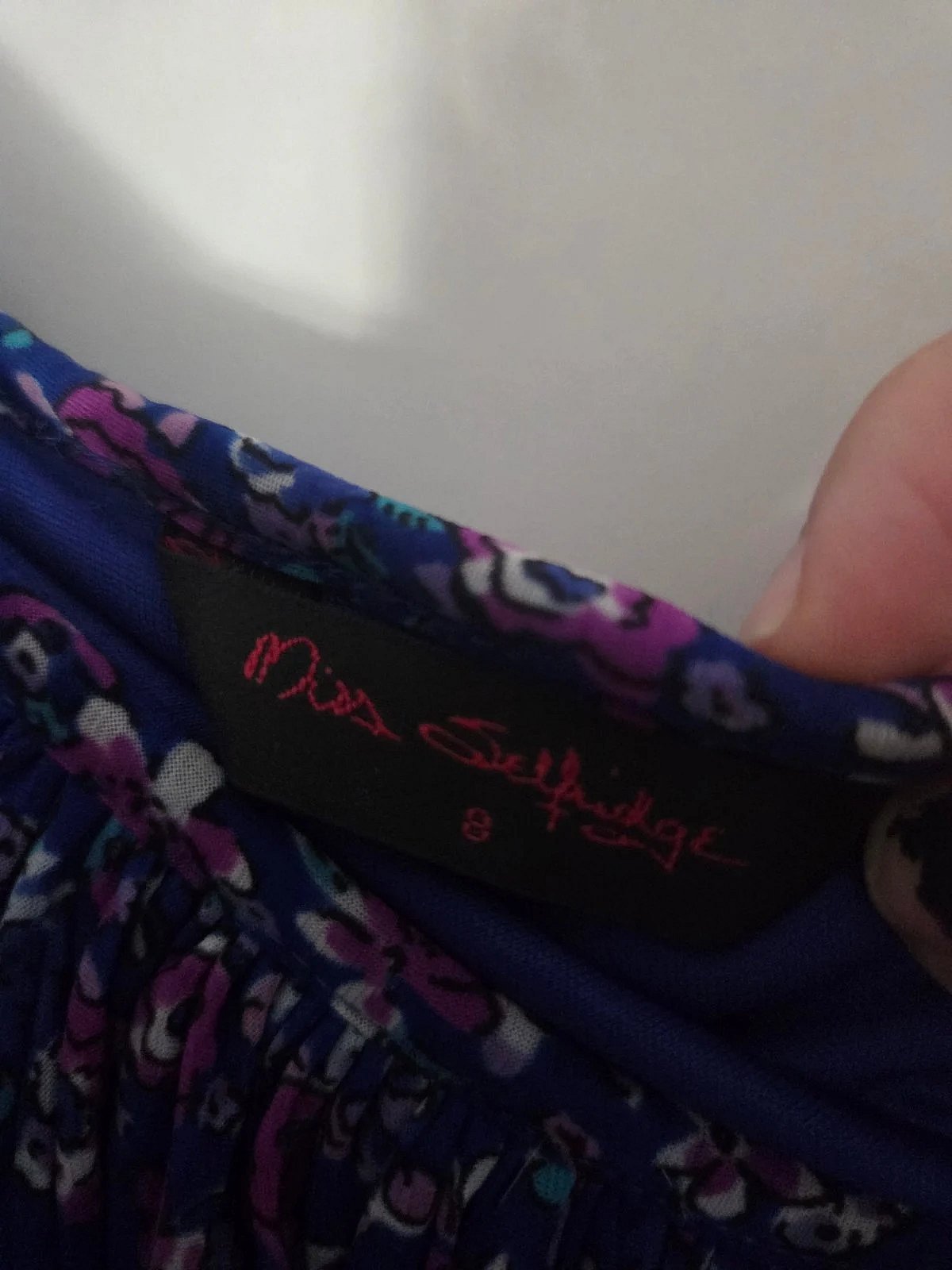 Miss Selfridge Floral  one shoulder Dress, photo 2