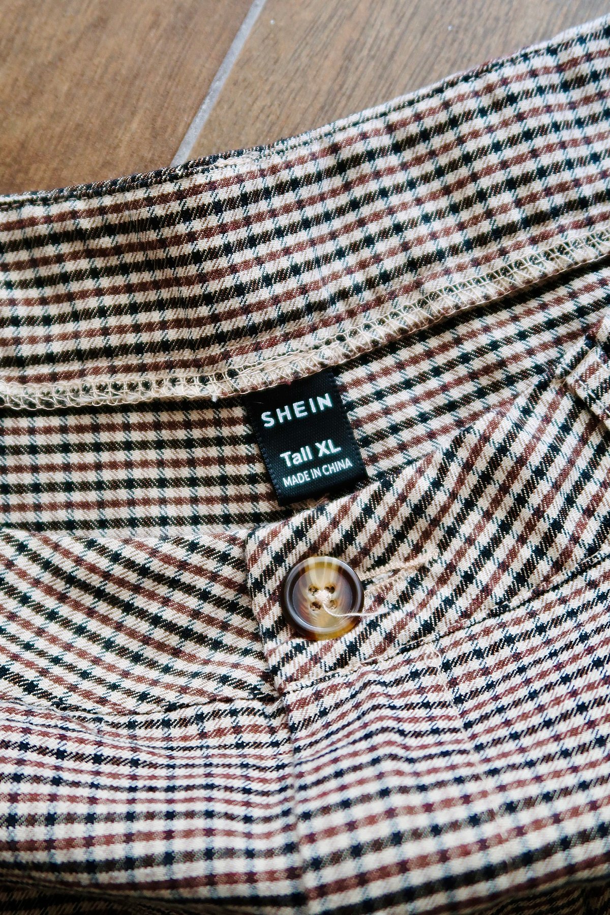 Checked Straight Trousers, photo 3