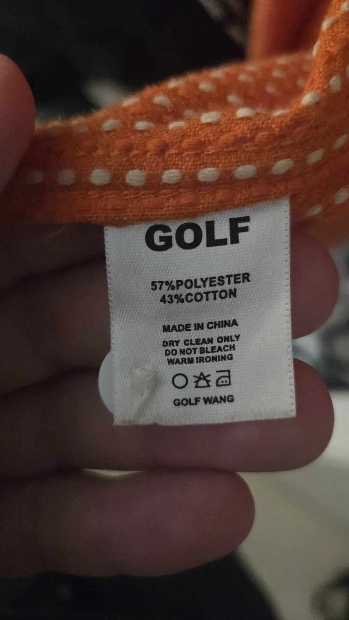Golf Wang  × Tyler The Creator  Stitch Button Up, photo 5