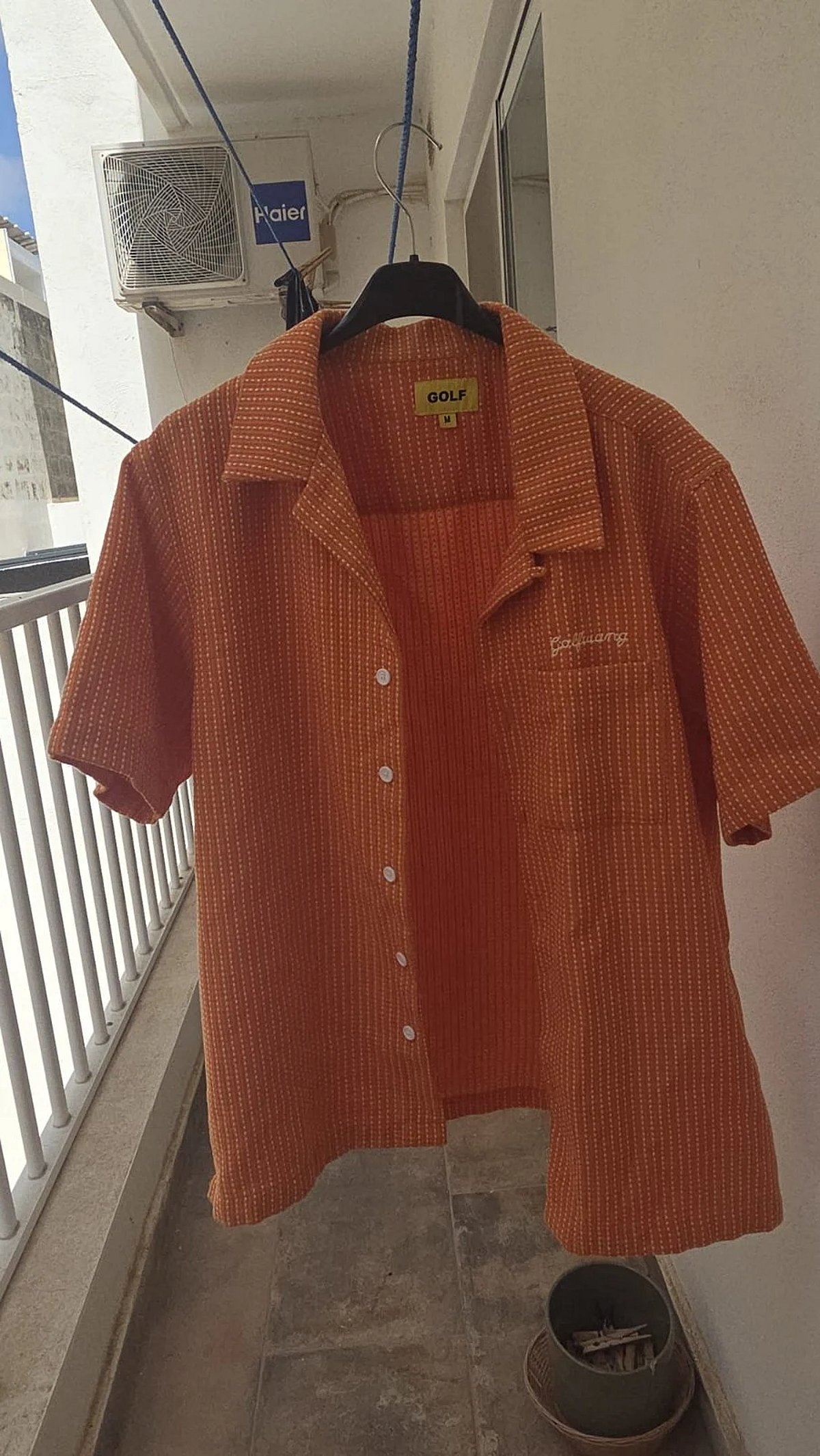 Golf Wang  × Tyler The Creator  Stitch Button Up, photo 4