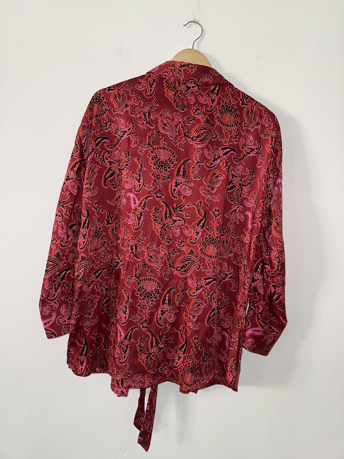 Paisley Print Pussy Bow Blouse, photo 2