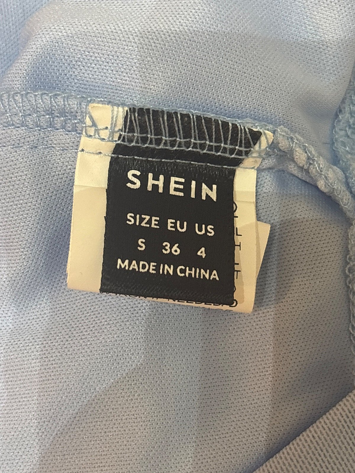 Blue ruched off-shoulder top, photo 3