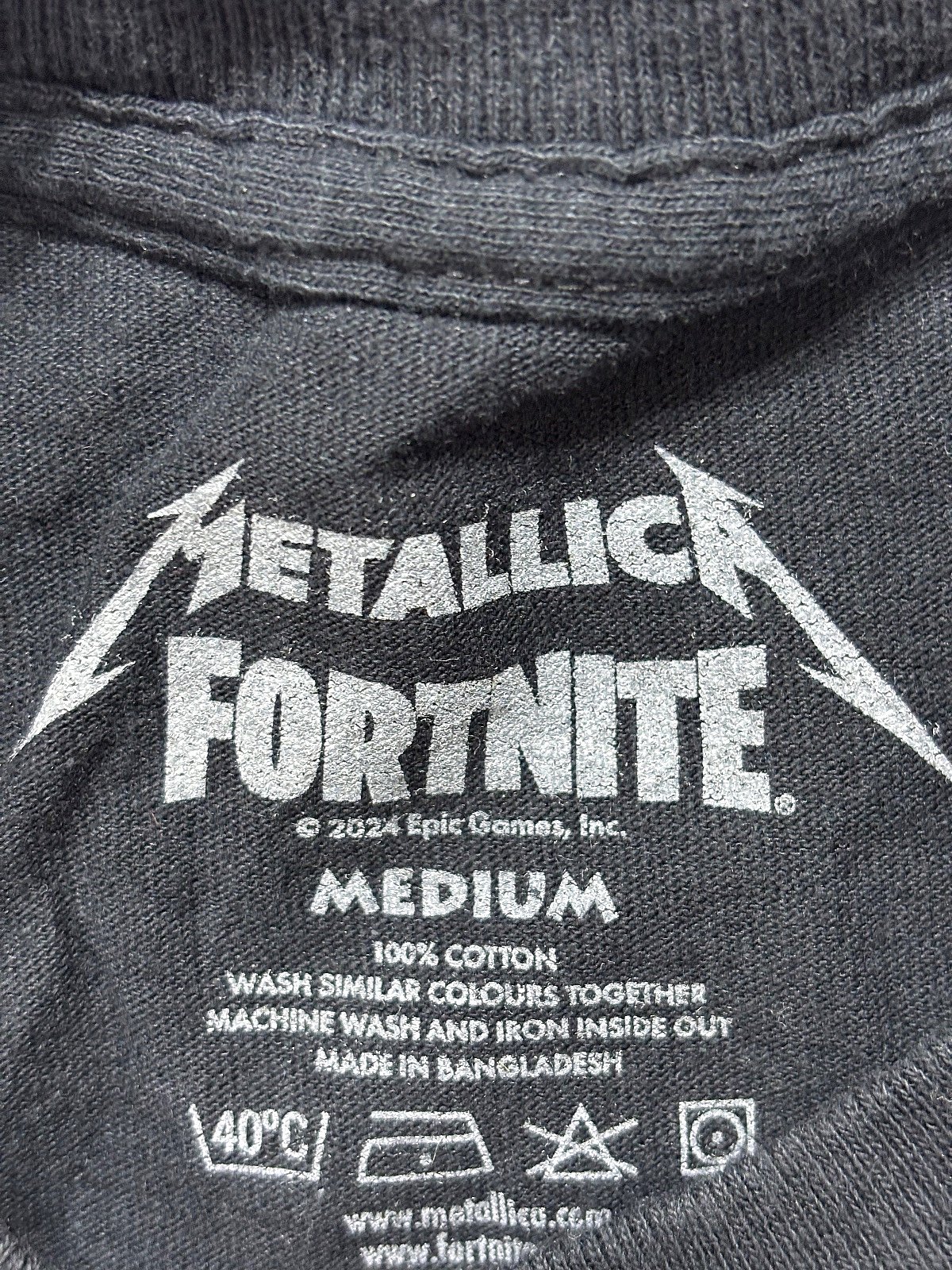 Graphic Metallica Fortnite Tee - photo 4