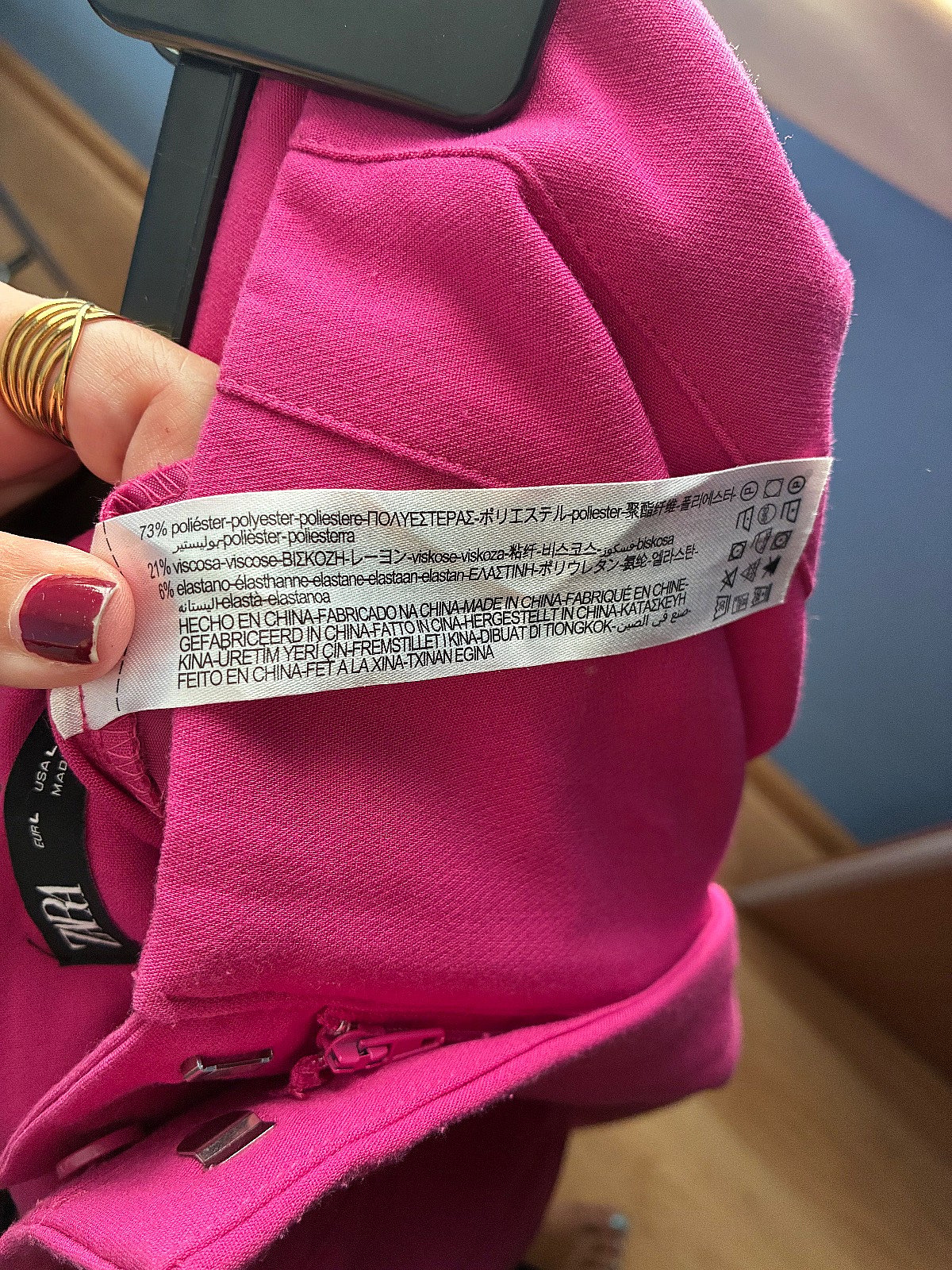 Vibrant Pink Zara Trousers, photo 3