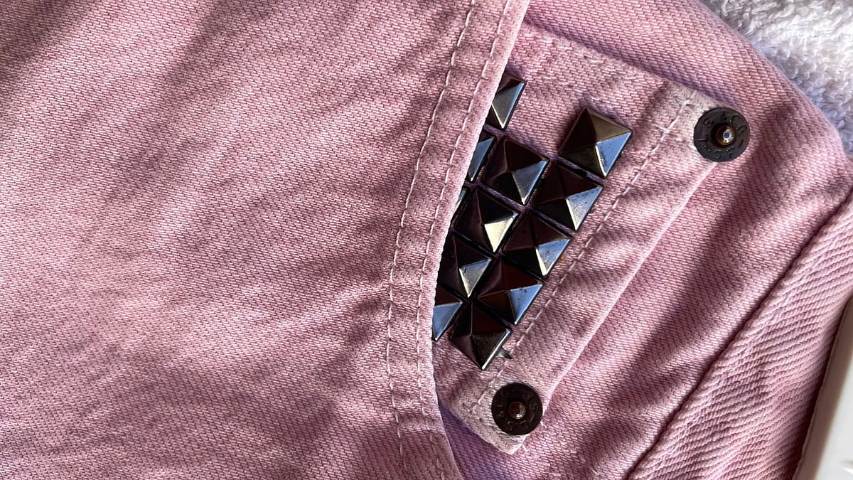 Vintage Pink Levi Shorts, photo 4