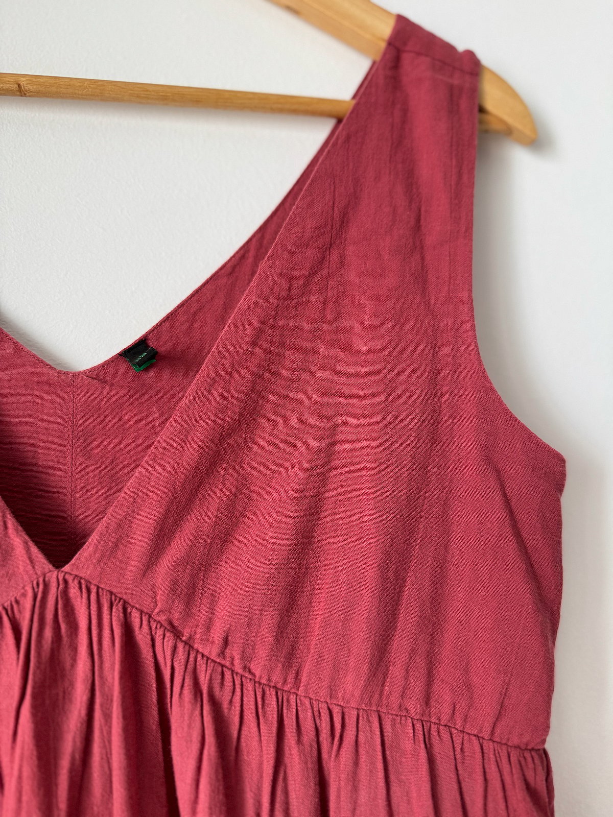 Benetton Babydoll V-Neck Top, photo 5
