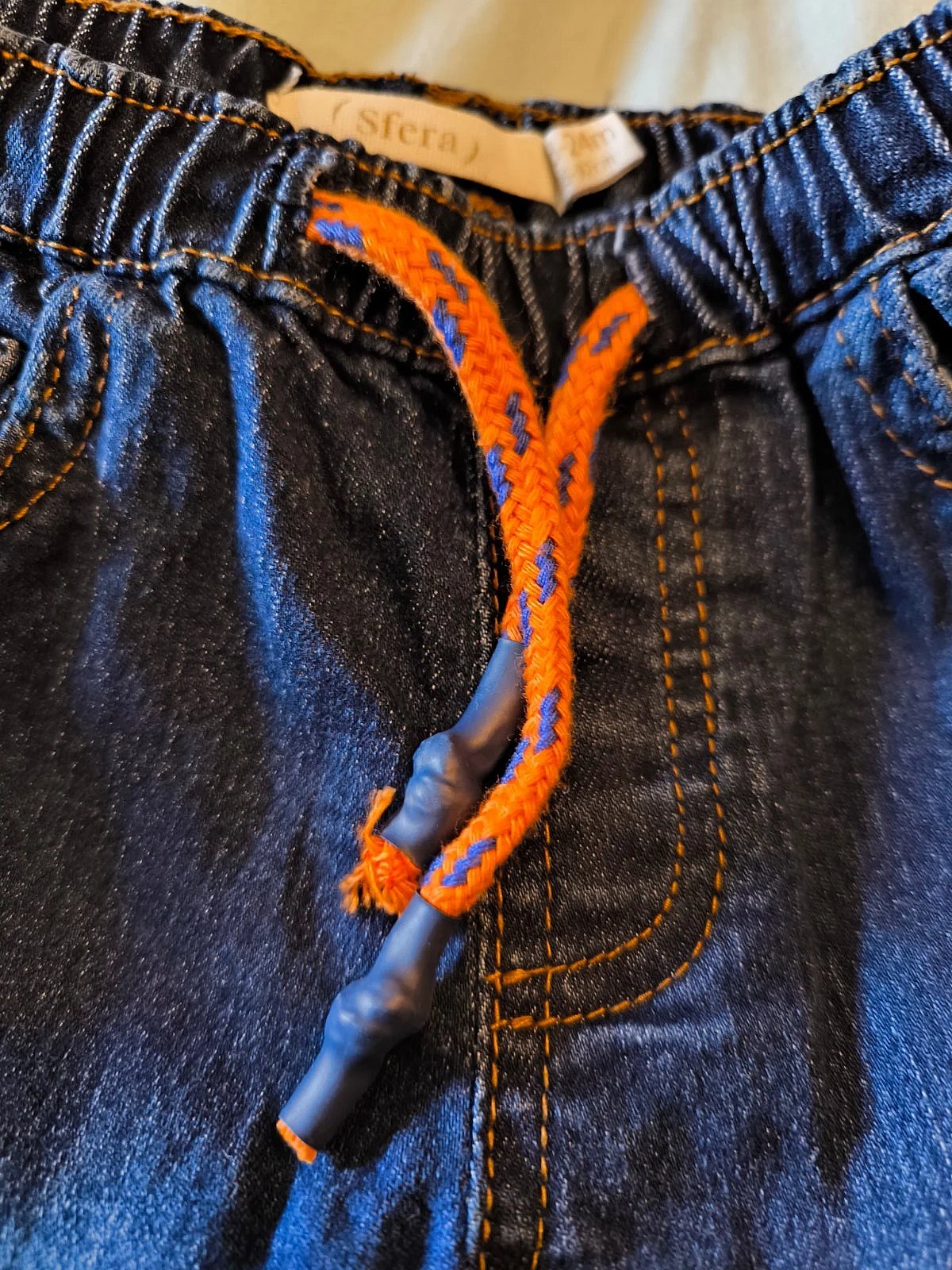 Pantaloni da jogging in denim Sfera per bambini, foto 2