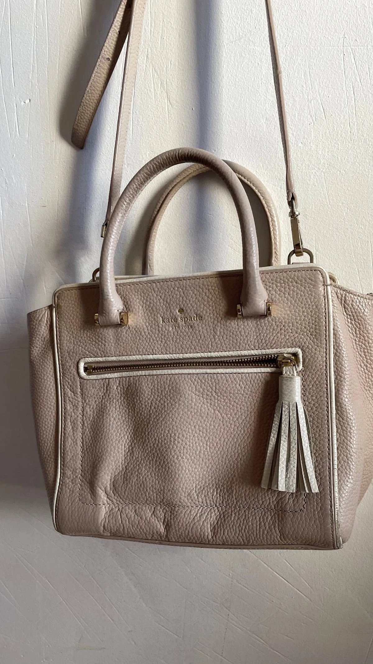 Kate Spade Leather Tassel Handbag, photo 2