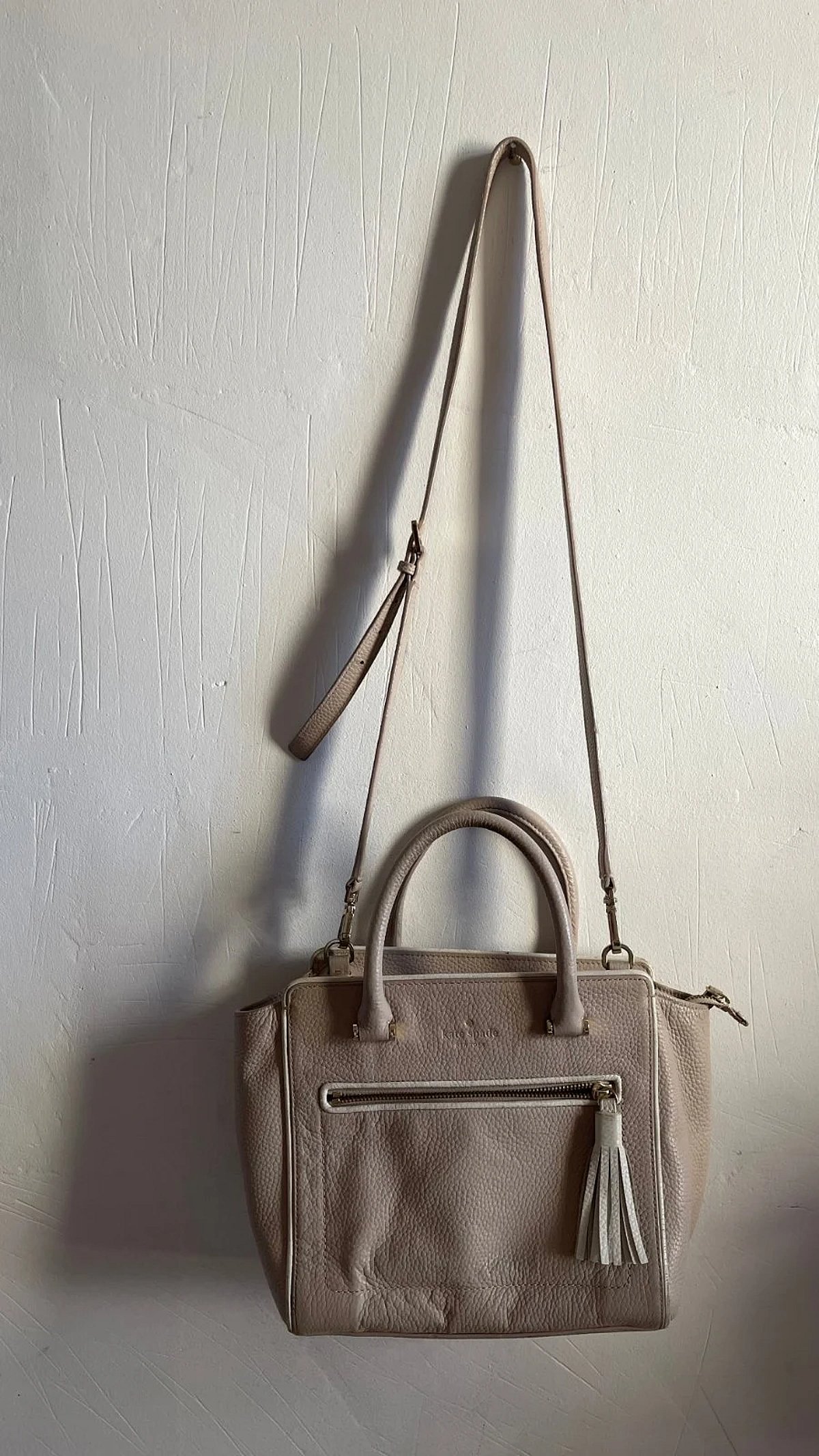 Kate Spade Leather Tassel Handbag, photo 3