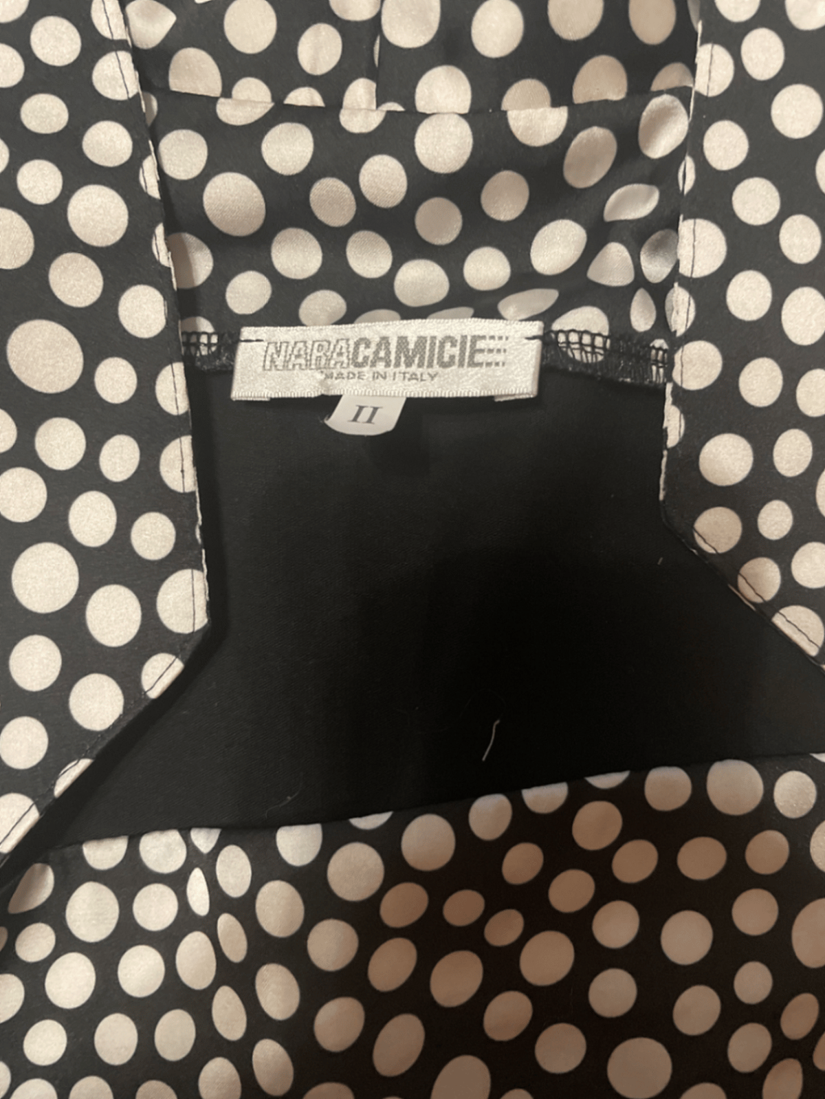 Polka Dot Panel Mock Neck Top - photo 3