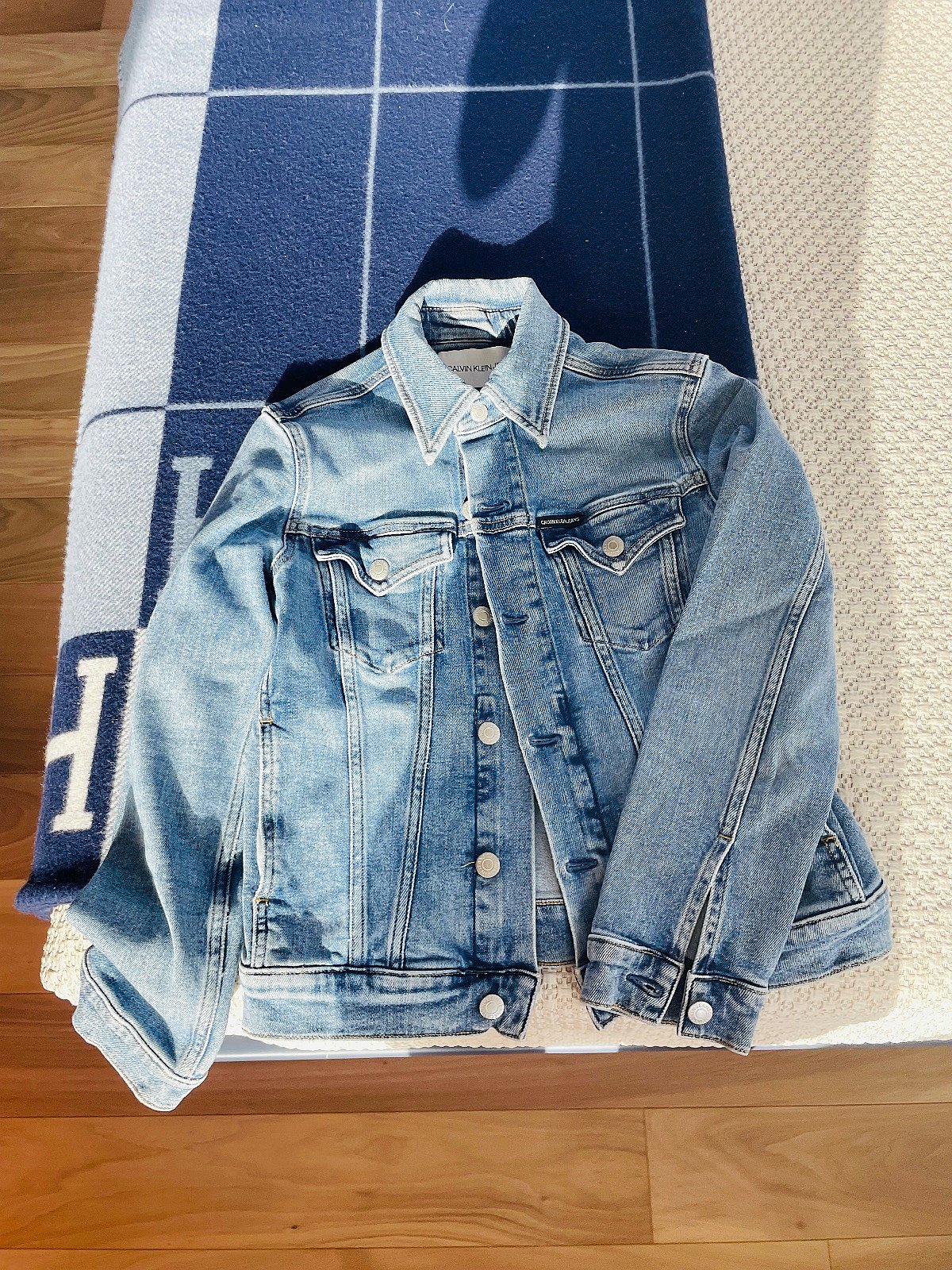 Calvin Klein Blue Denim Jacket, photo 5