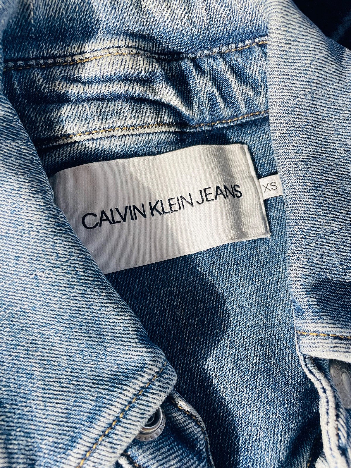 Calvin Klein Blue Denim Jacket, photo 3