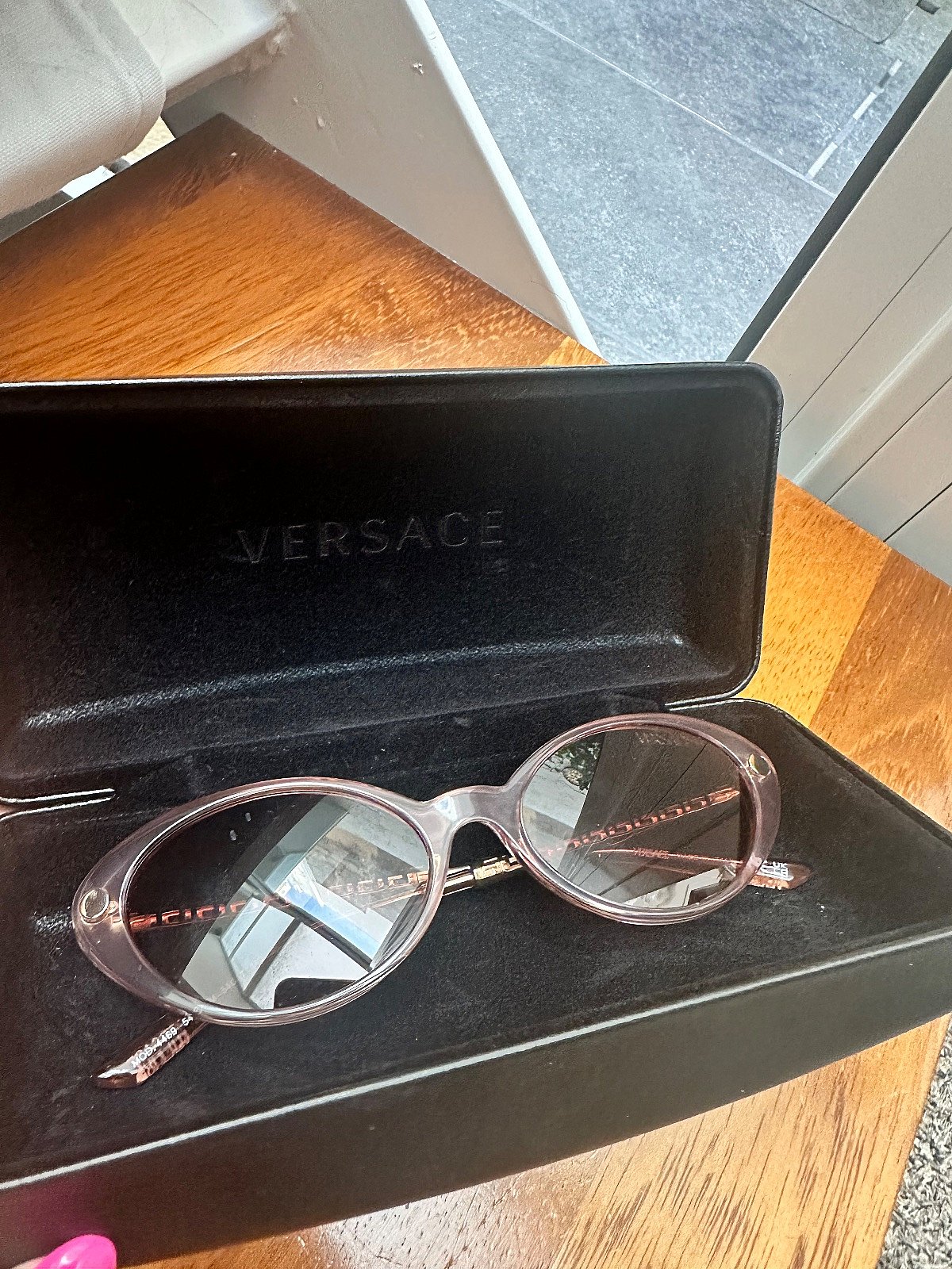 Versace Greca Pink Sunglasses, photo 2