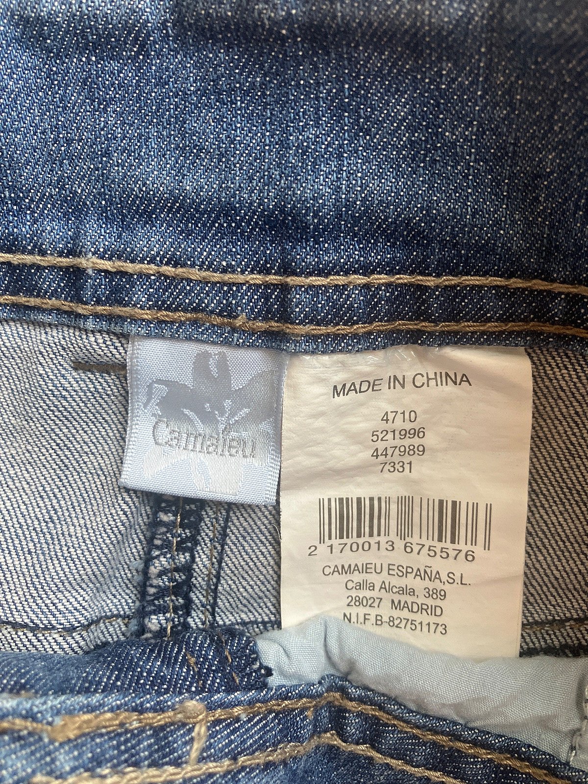 Camaieu Classic Denim Mini Skirt, photo 5