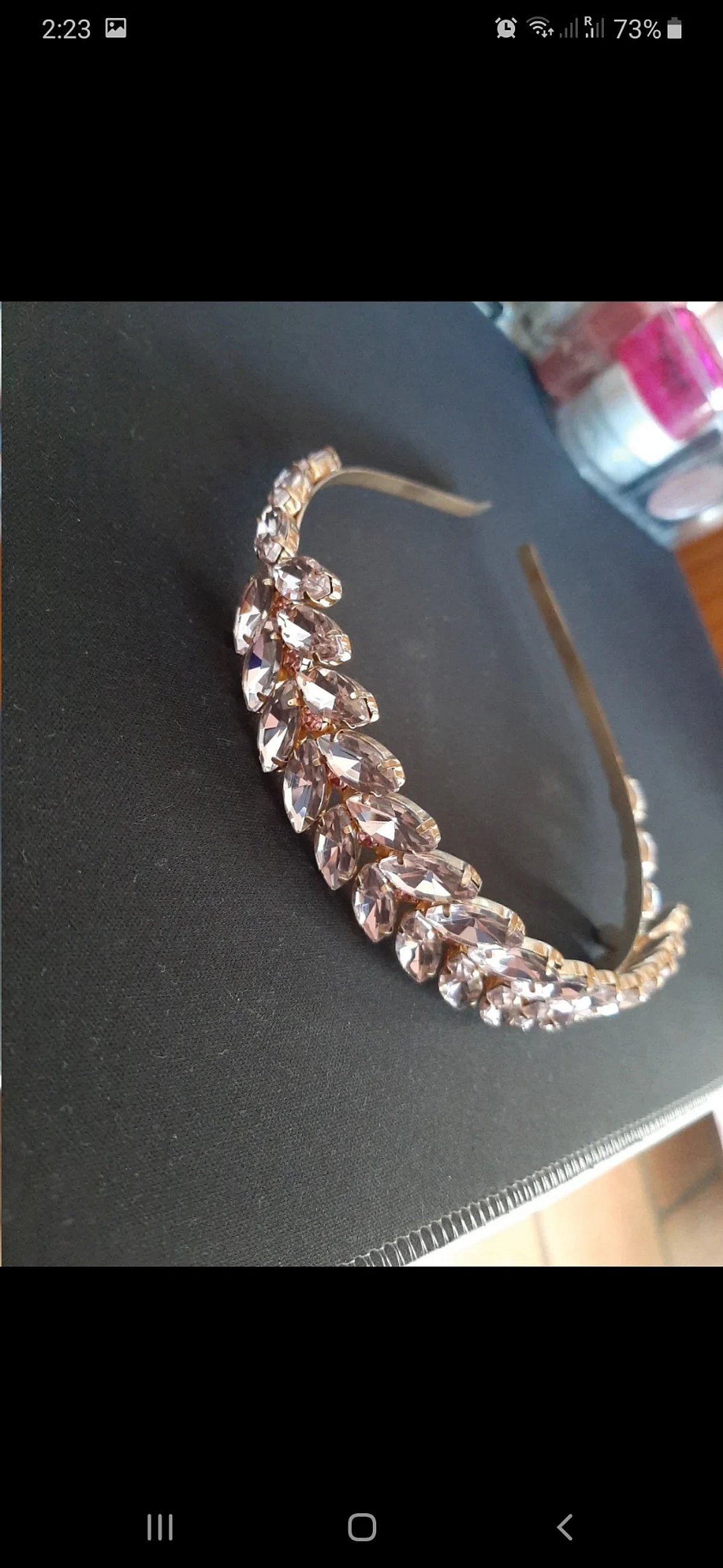 Sparkling Crystal Hairband Headband, photo 3