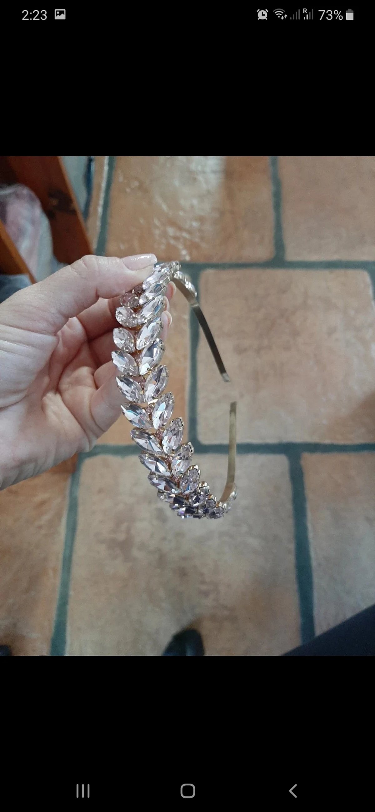 Sparkling Crystal Hairband Headband, photo 5