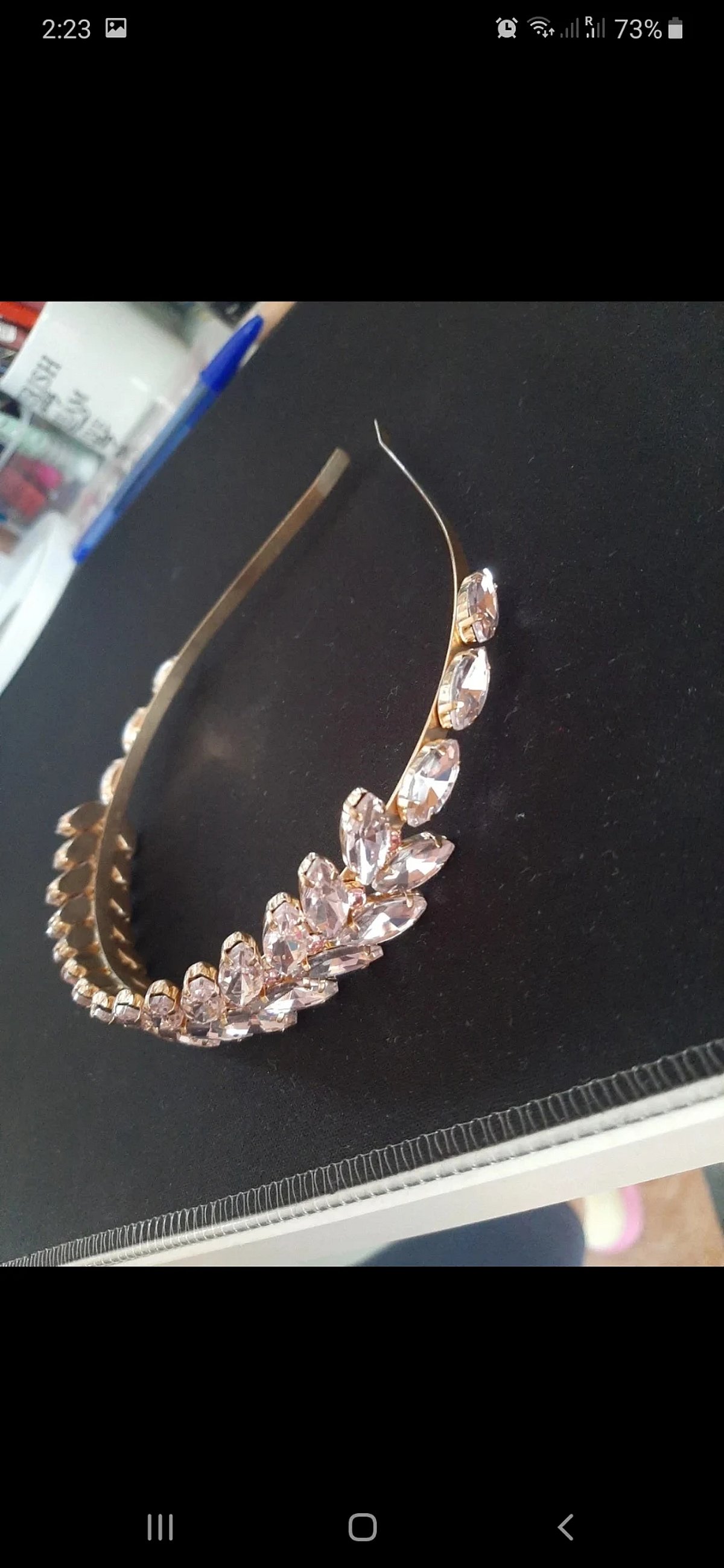 Sparkling Crystal Hairband Headband, photo 4