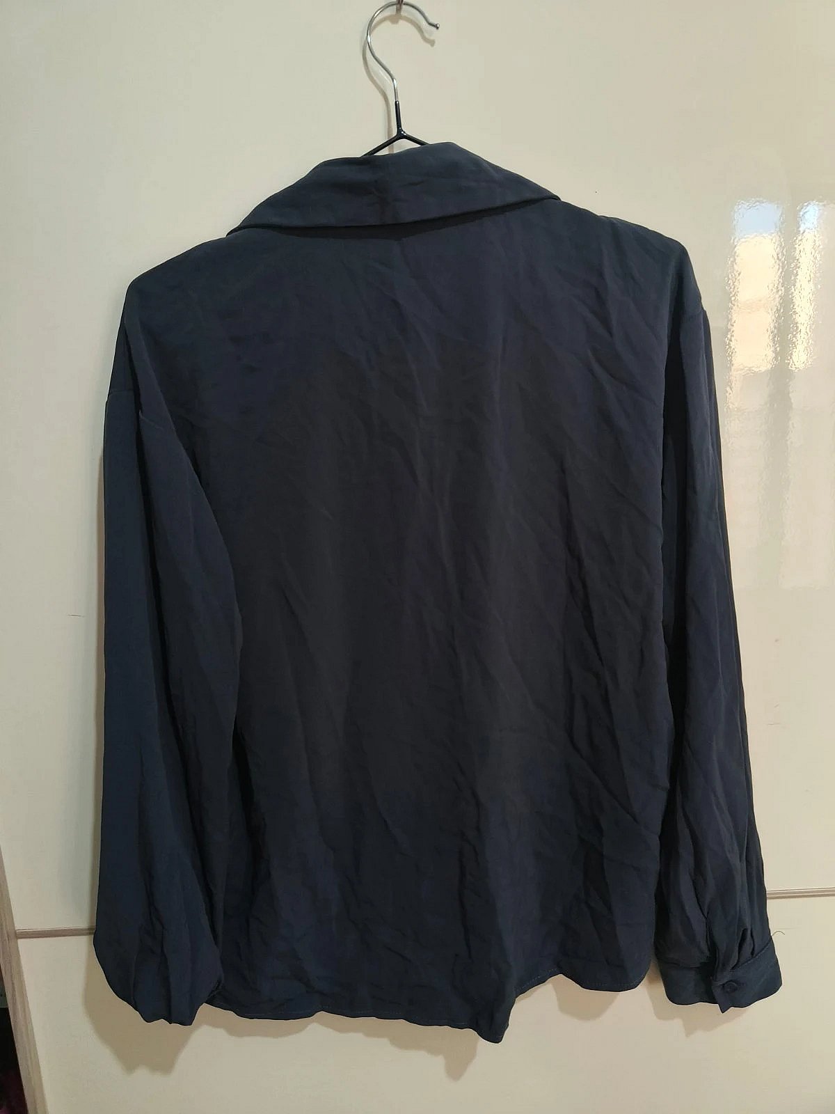 Dark grey classic button shirt, photo 3