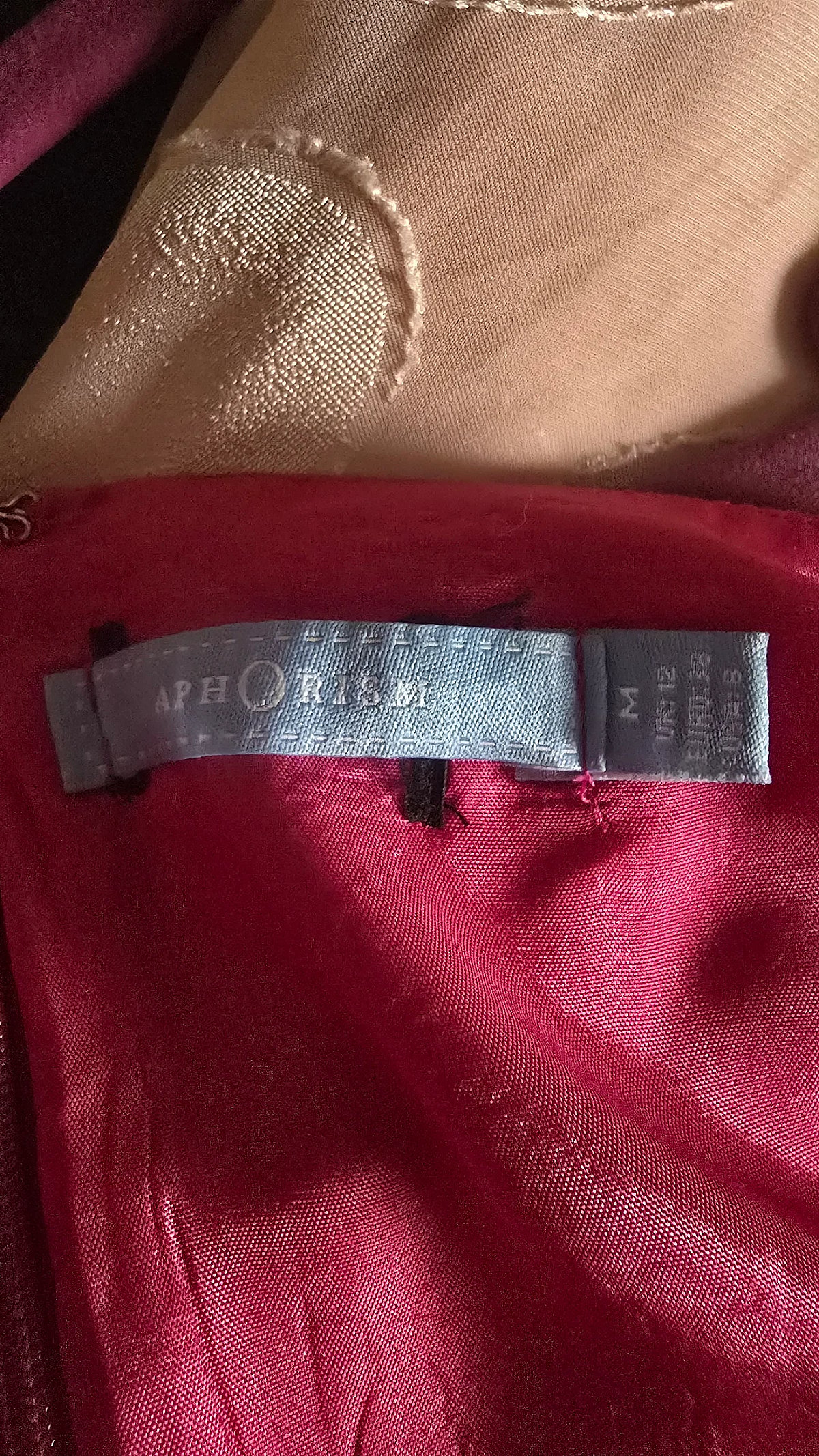 Abito dritto rosa ricamato, foto 5
