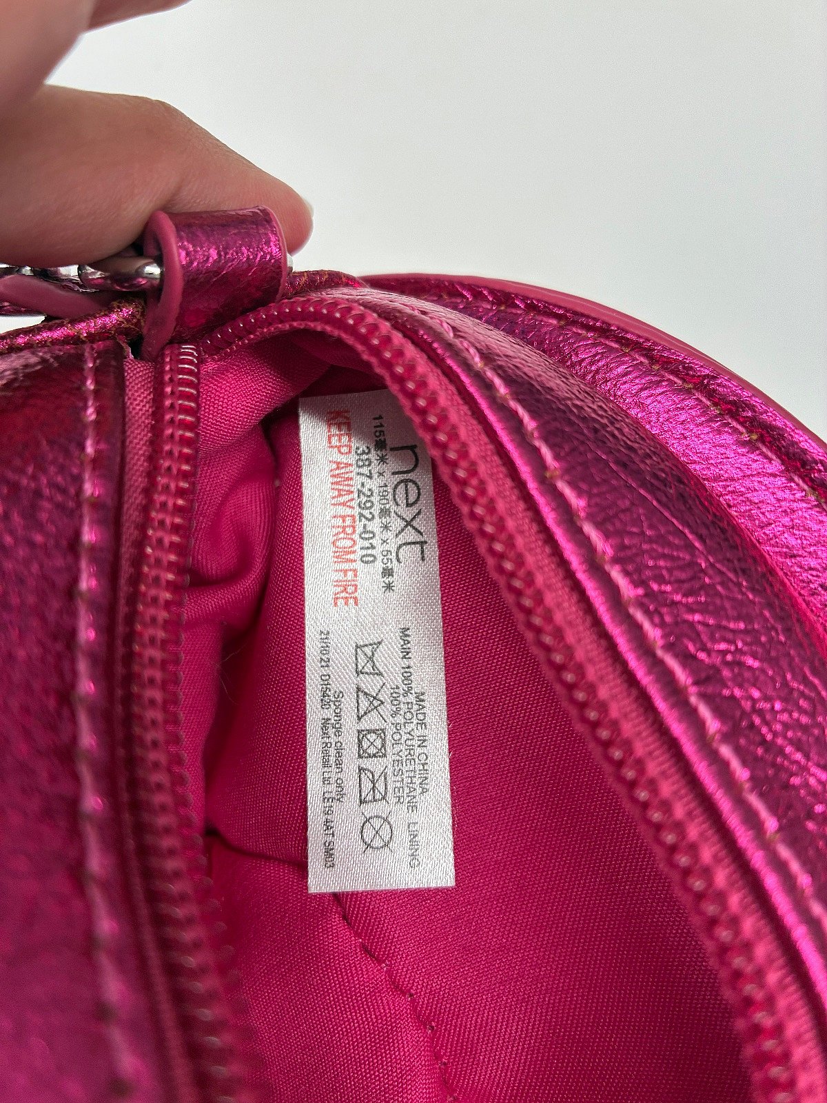 Metallic rainbow crossbody bag, photo 3