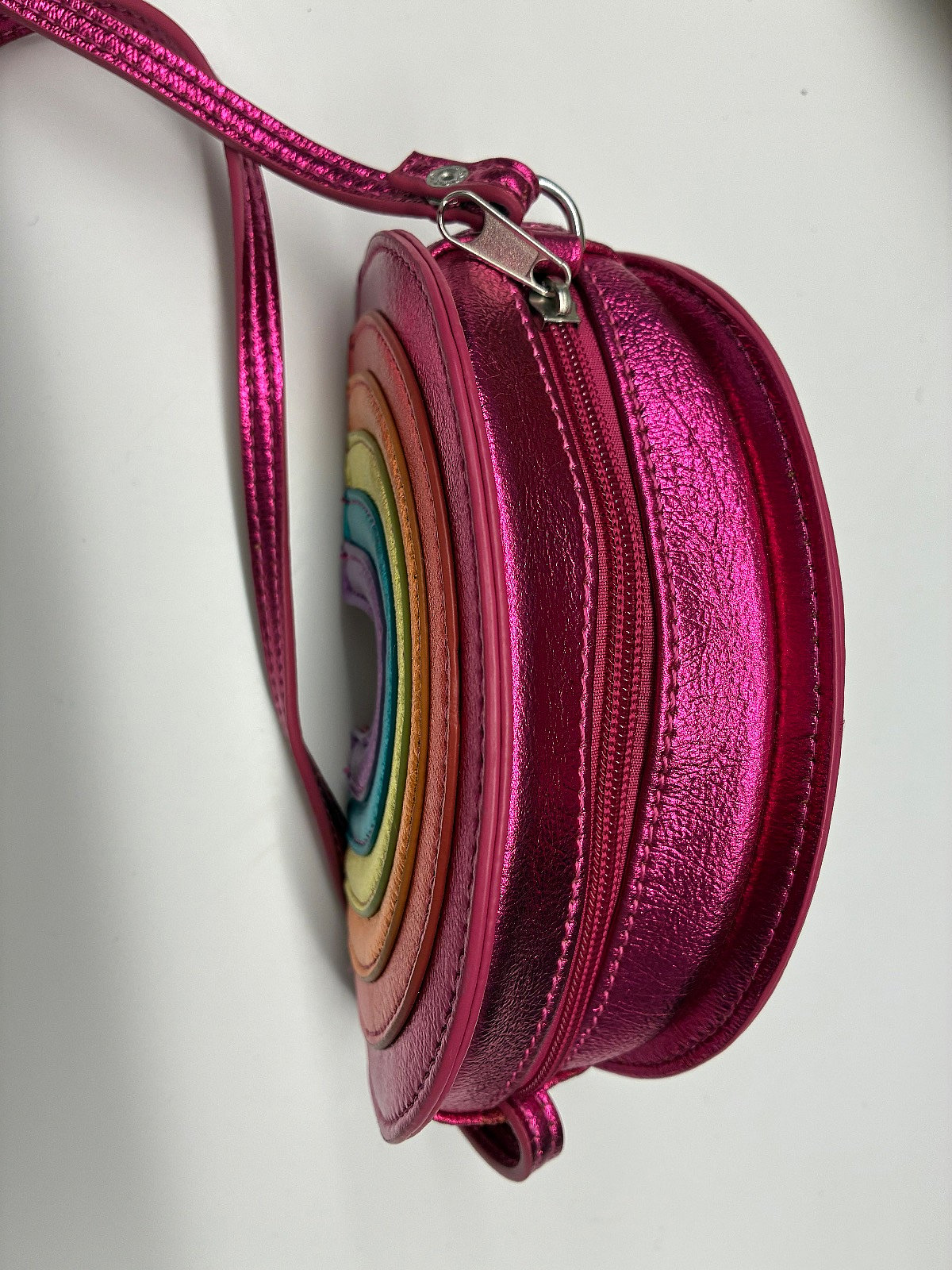 Metallic rainbow crossbody bag, photo 2
