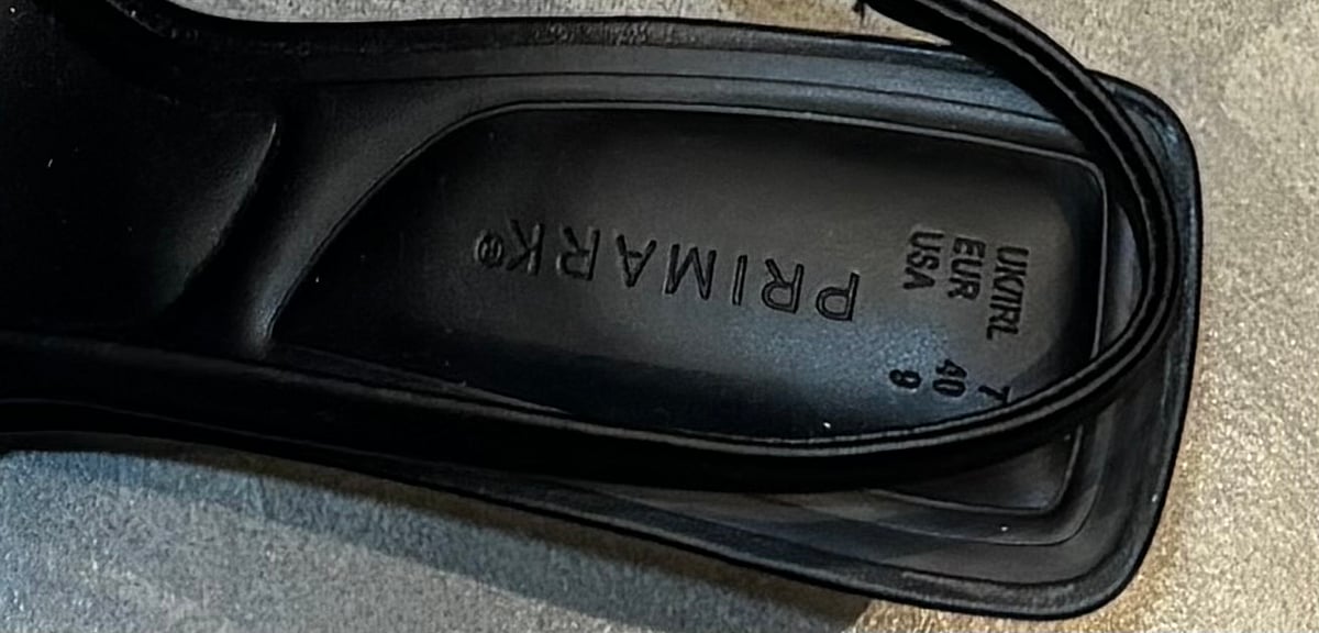 Black Pointed Slingback Heels, photo 2