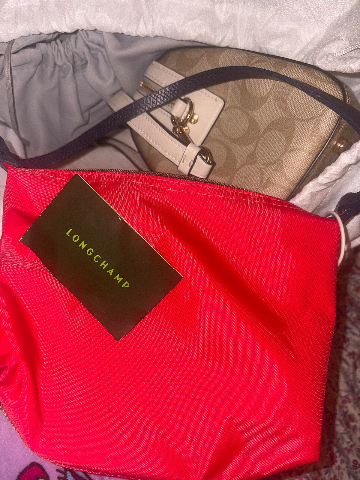 Longchamp Le Pliage “Replay” Limited Edition Shoulder Bag - photo 7