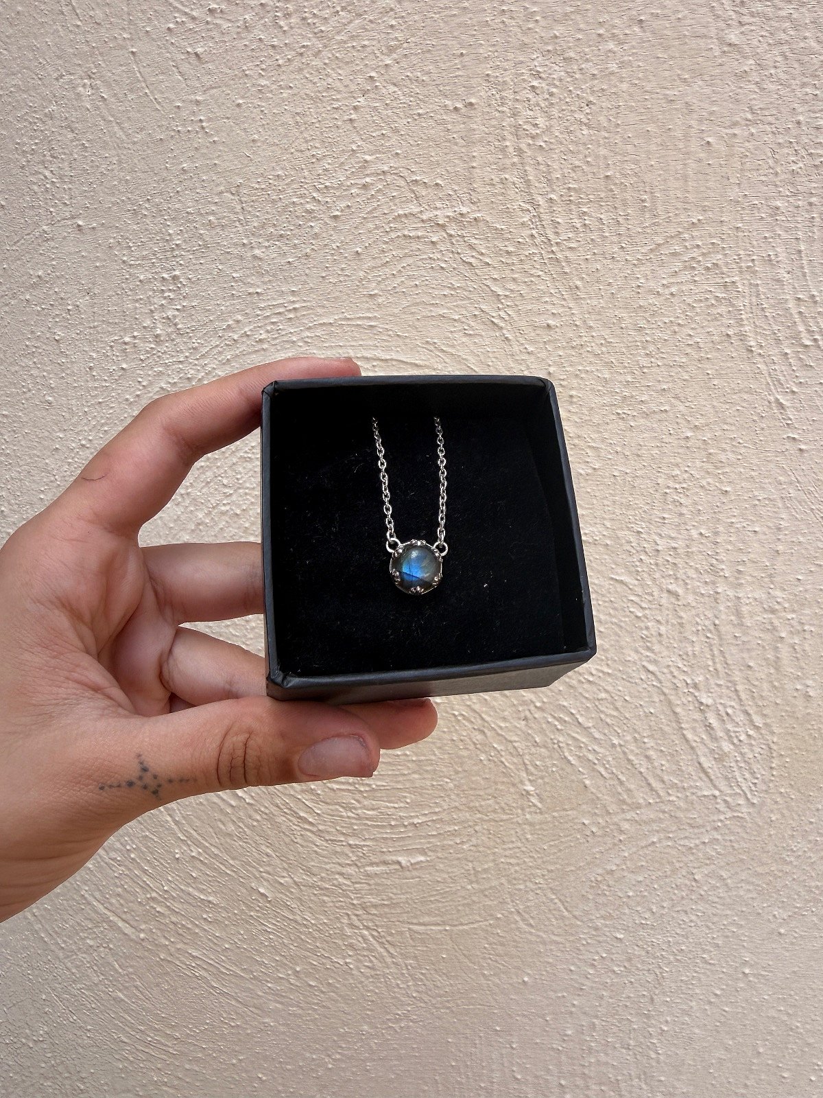 Labradorite 925 Sterling Silver Pendant Necklace, photo 3