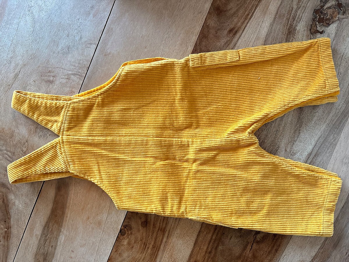 Next baby yellow corduroy overalls, photo 2