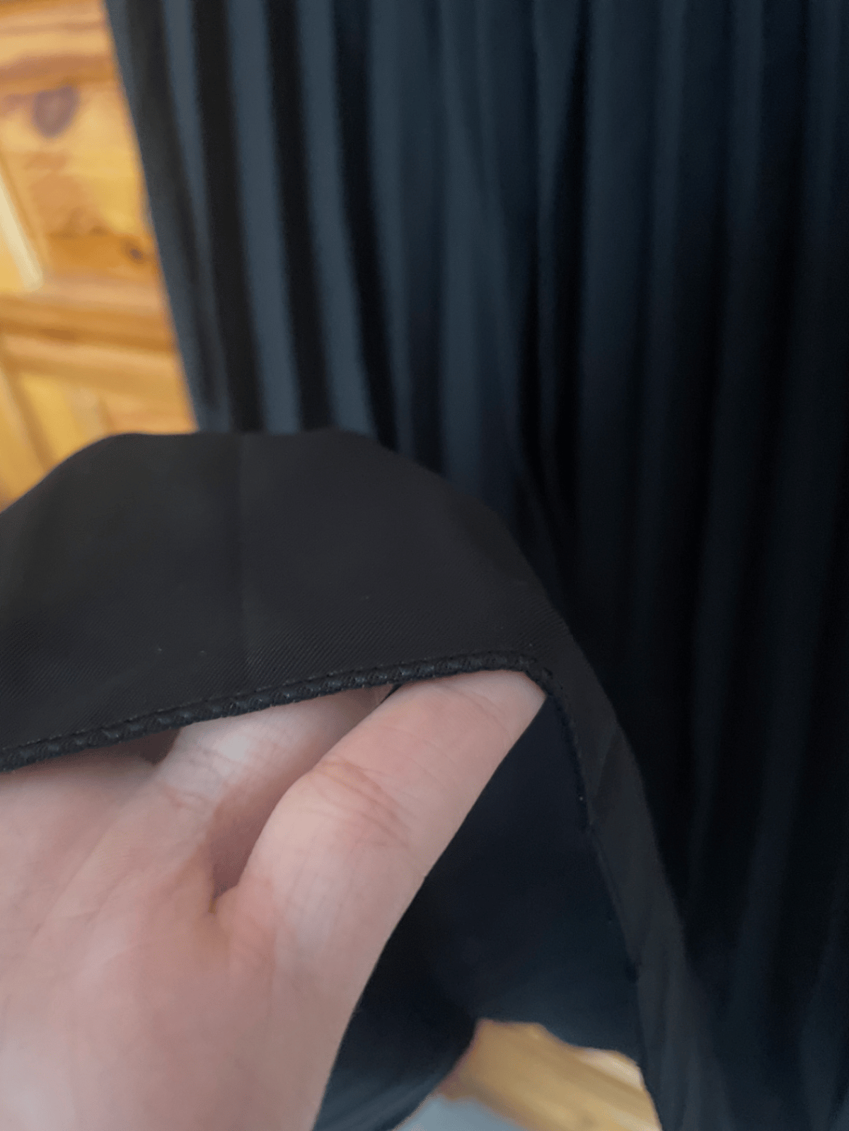 Black Pleated Maxi Skirt - photo 2