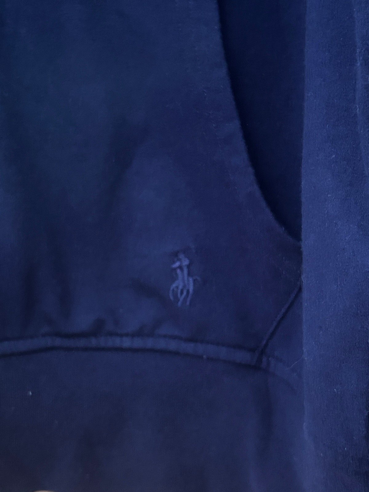 Ralph Loren Polo Navy zip hoodie, photo 3
