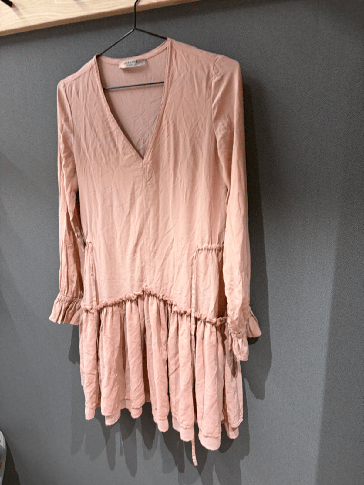AllSaints Ruffle Tiered Mini Dress, photo 2