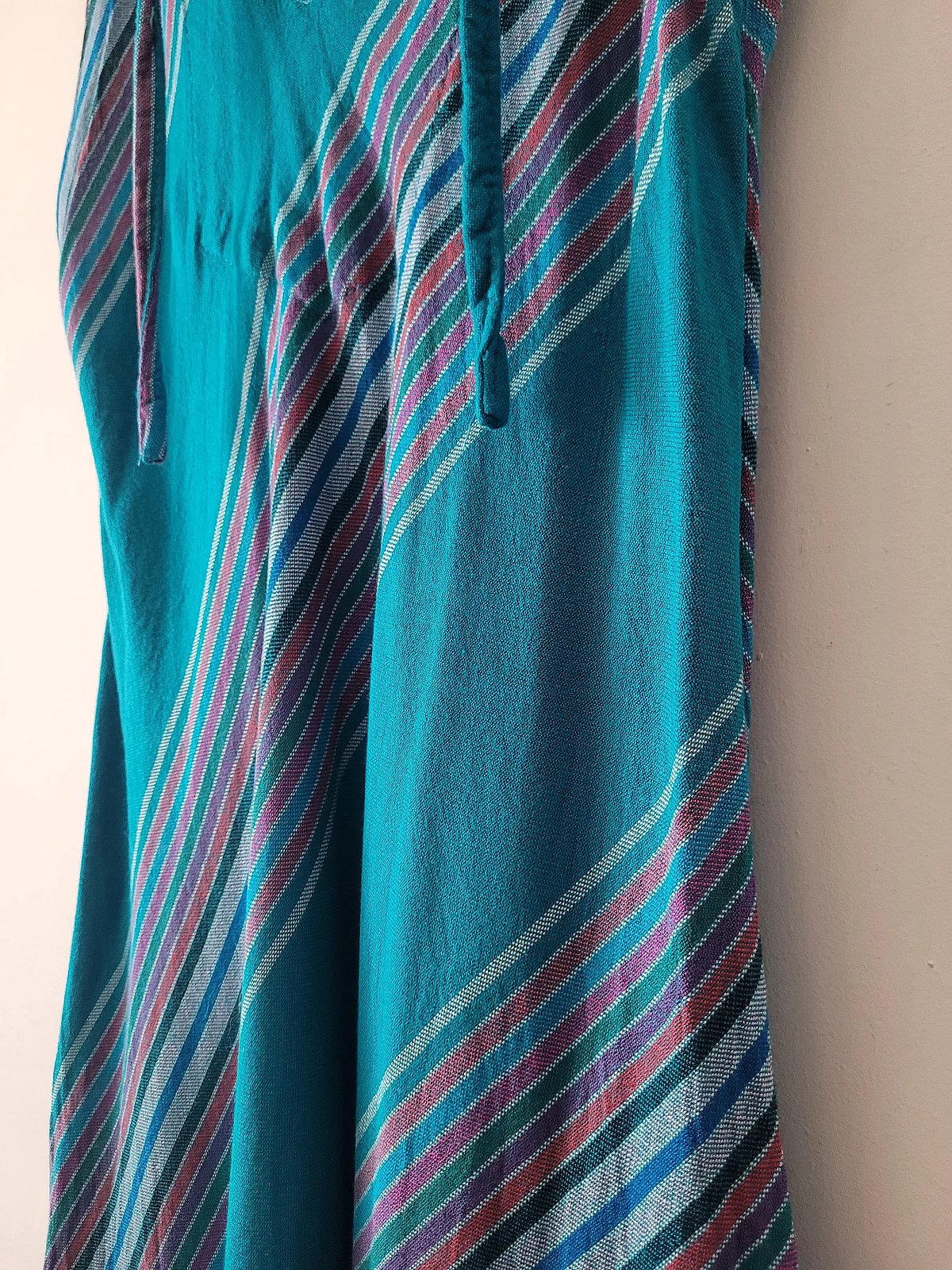 Striped Hooded Sleeveless Mini Dress, photo 2