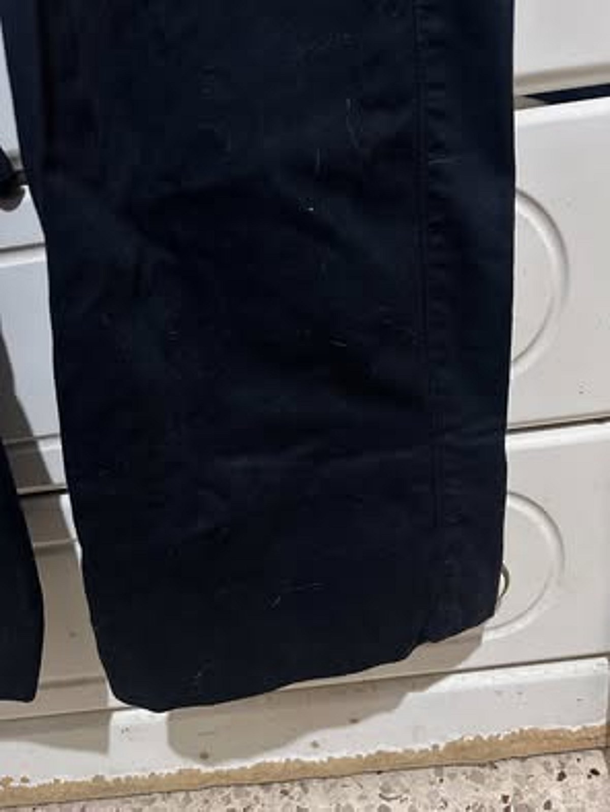 Zara Black Cotton Cargo Trousers, photo 3