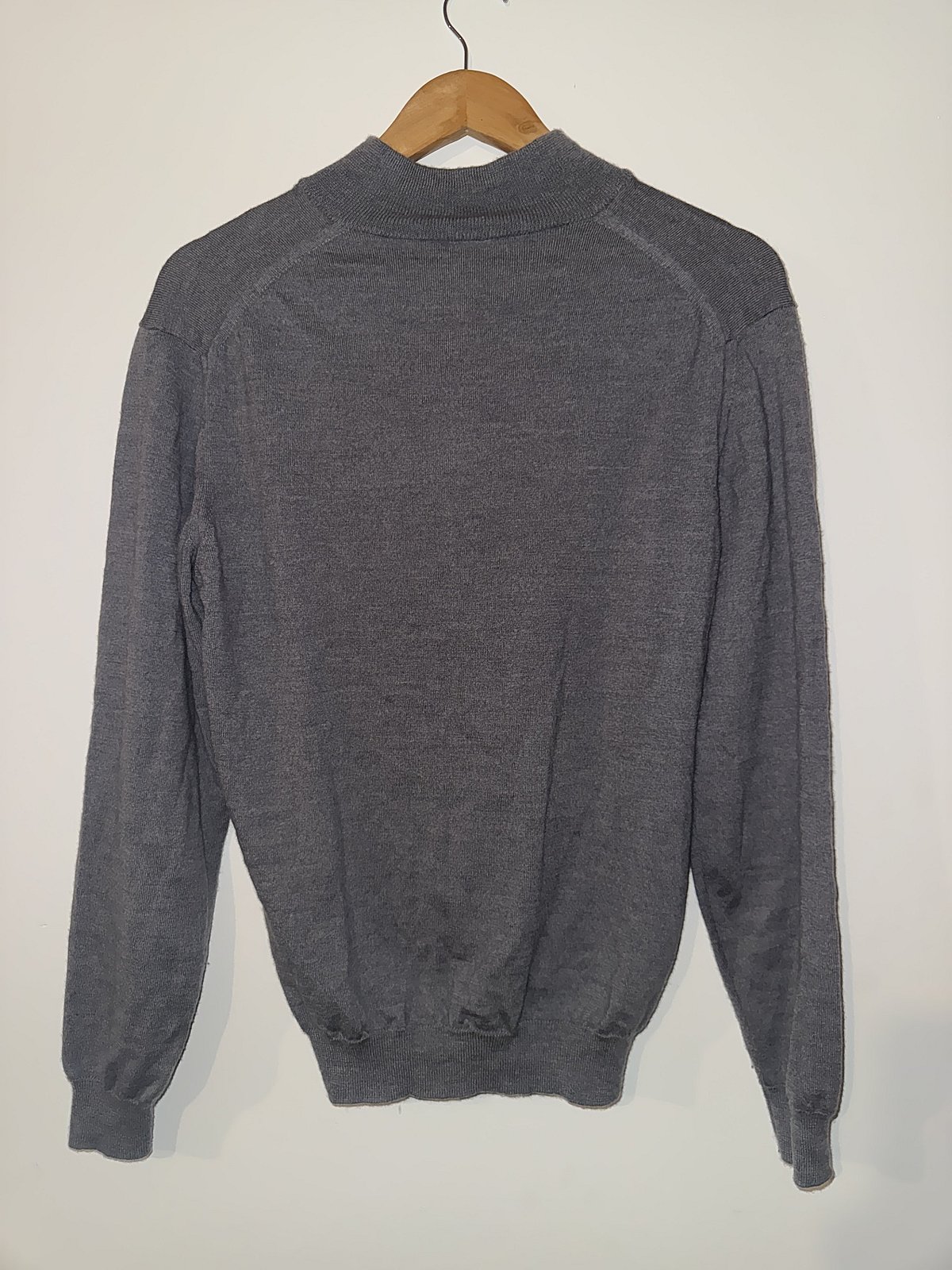 Ingram Grey Quarter Zip Jumper, photo 2