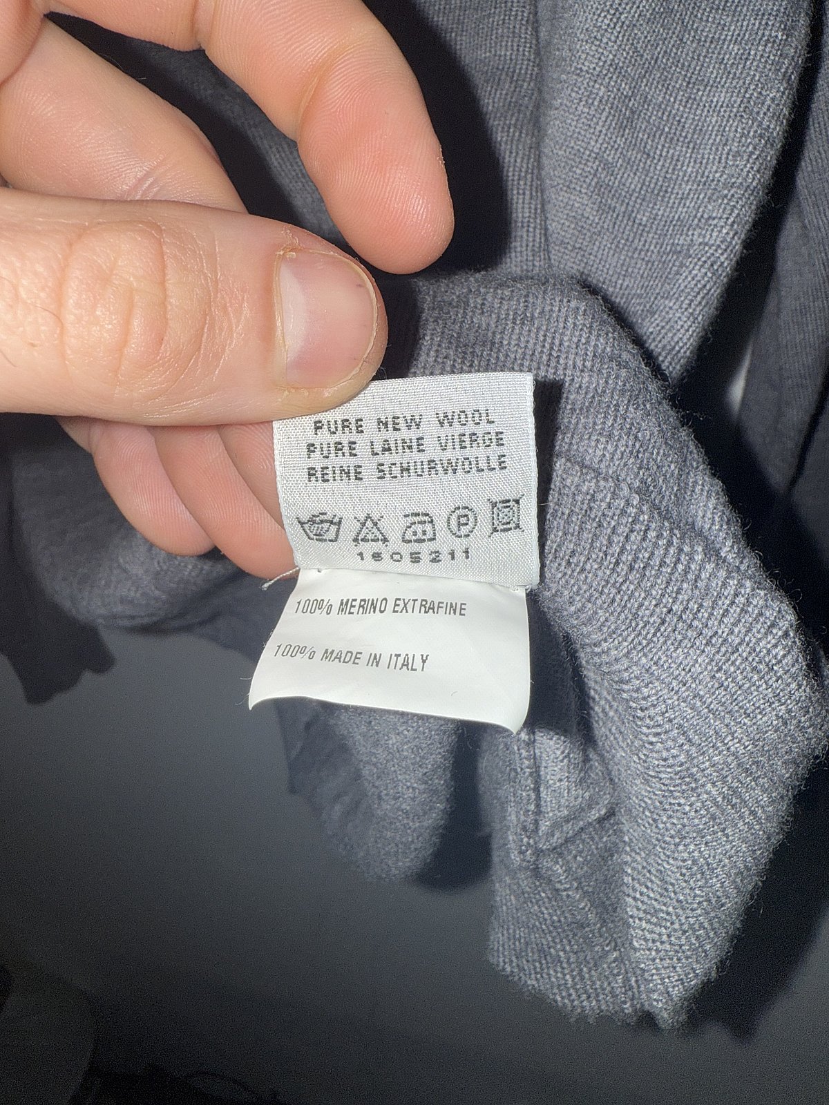 Ingram Grey Quarter Zip Jumper, photo 3