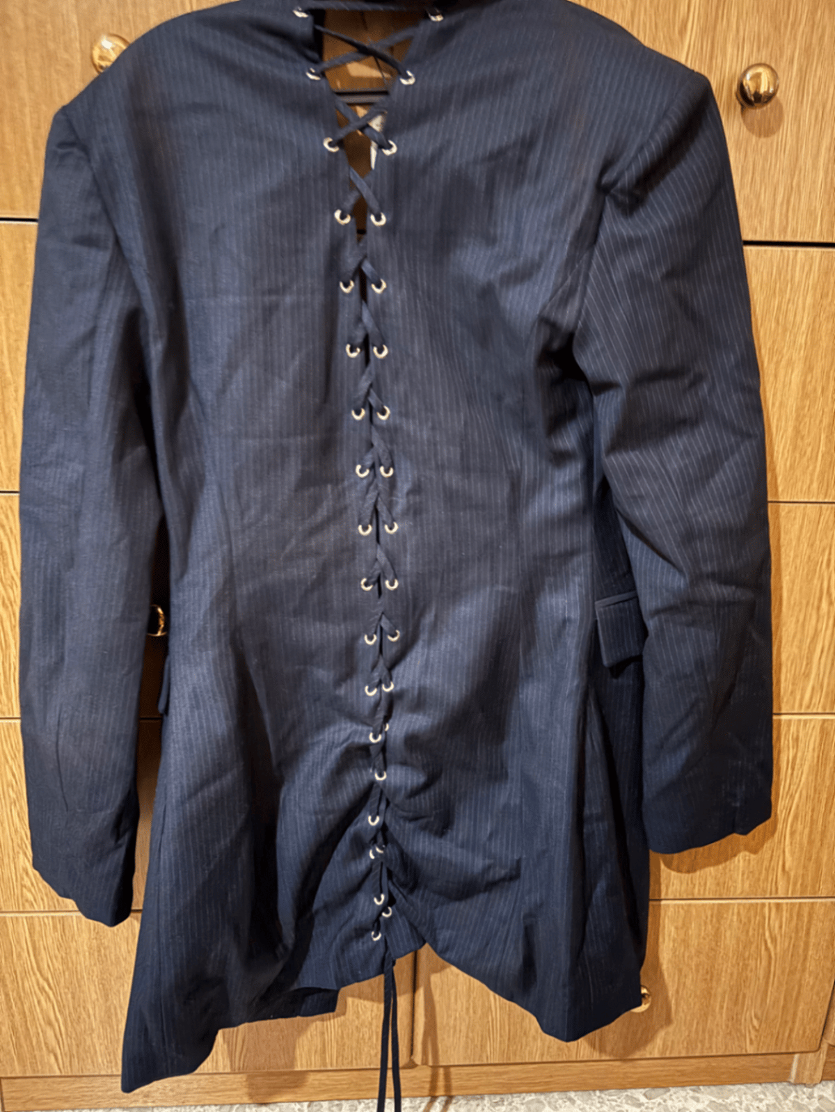 Nasty Gal Lace Up Blazer Dress - photo 2