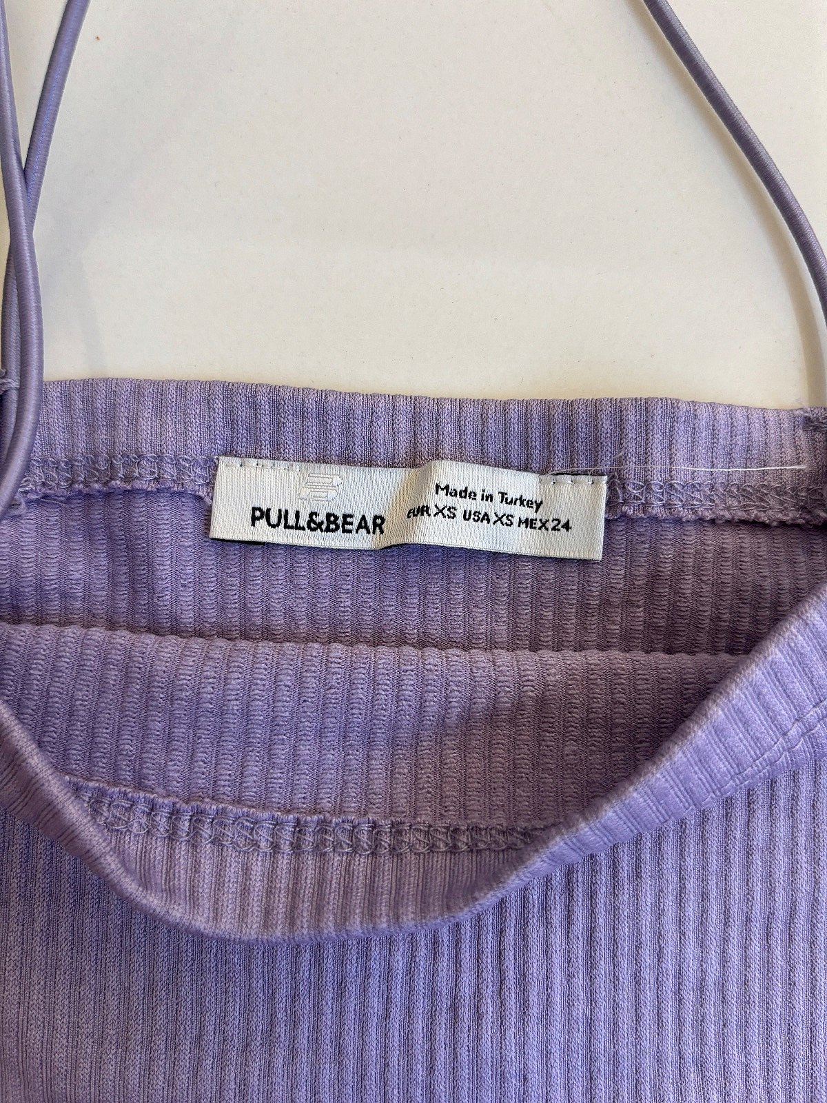 Lilac Ribbed Cami, photo 2