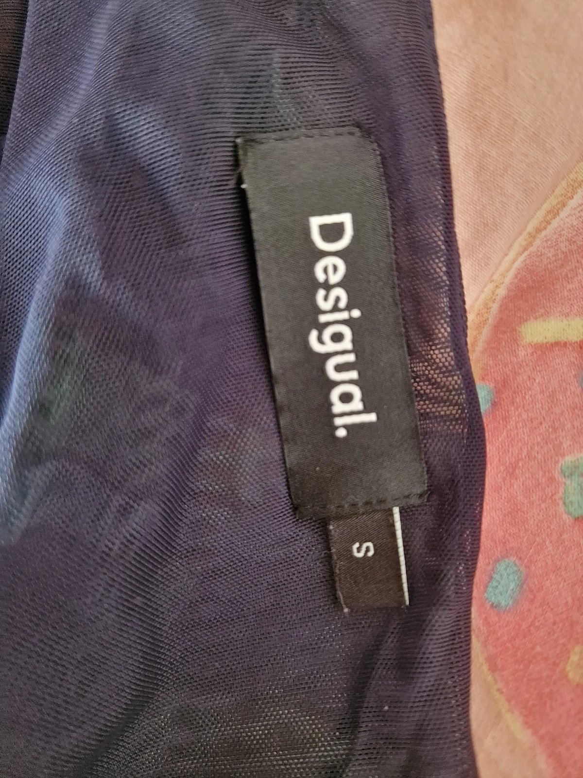 Desigual Patterned Mesh Mini Dress, photo 2