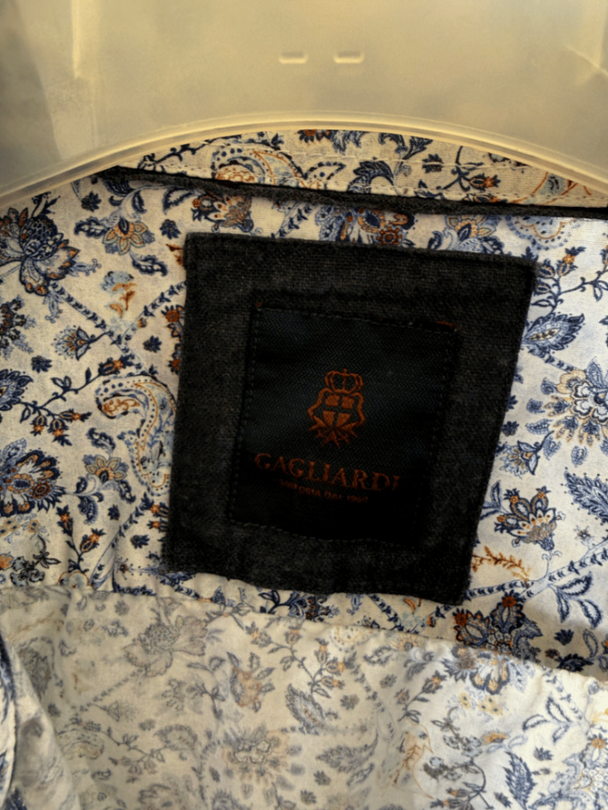 Camisa de manga larga con estampado Gagliardi, foto 2