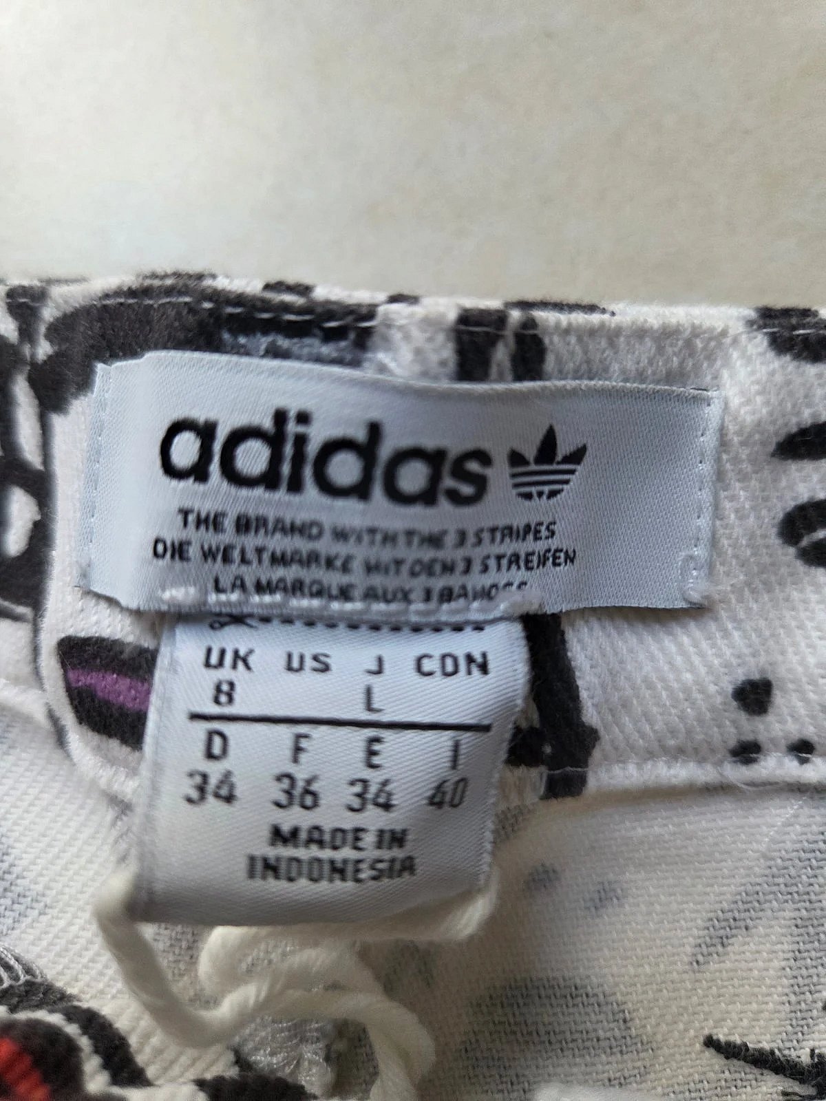 Adidas patterned graphic print shorts, photo 4